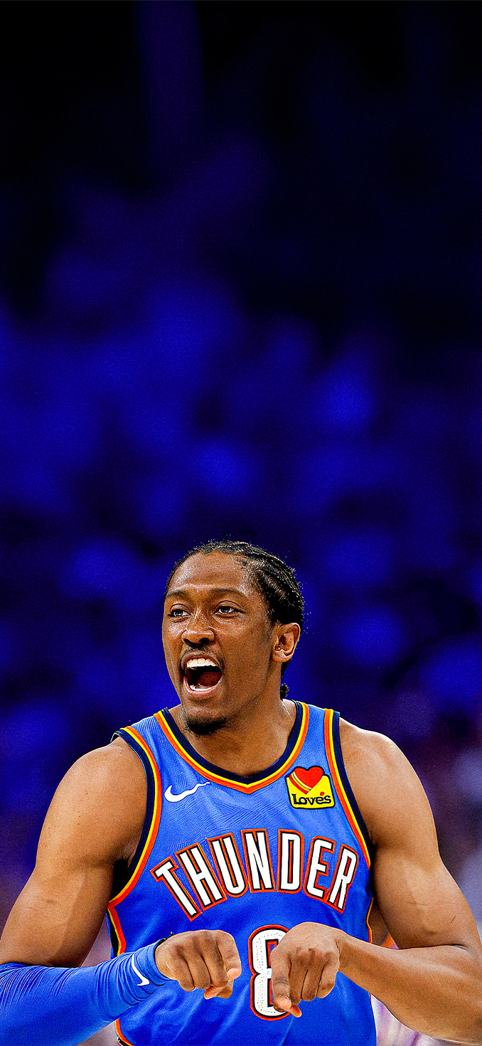 Oklahoma City Thunder Wallpaper for iPhone 4k