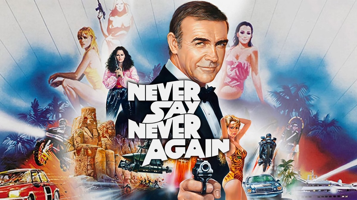 Never Say Never Again Movie Poster 11X17 007 James Bond Sean Connery