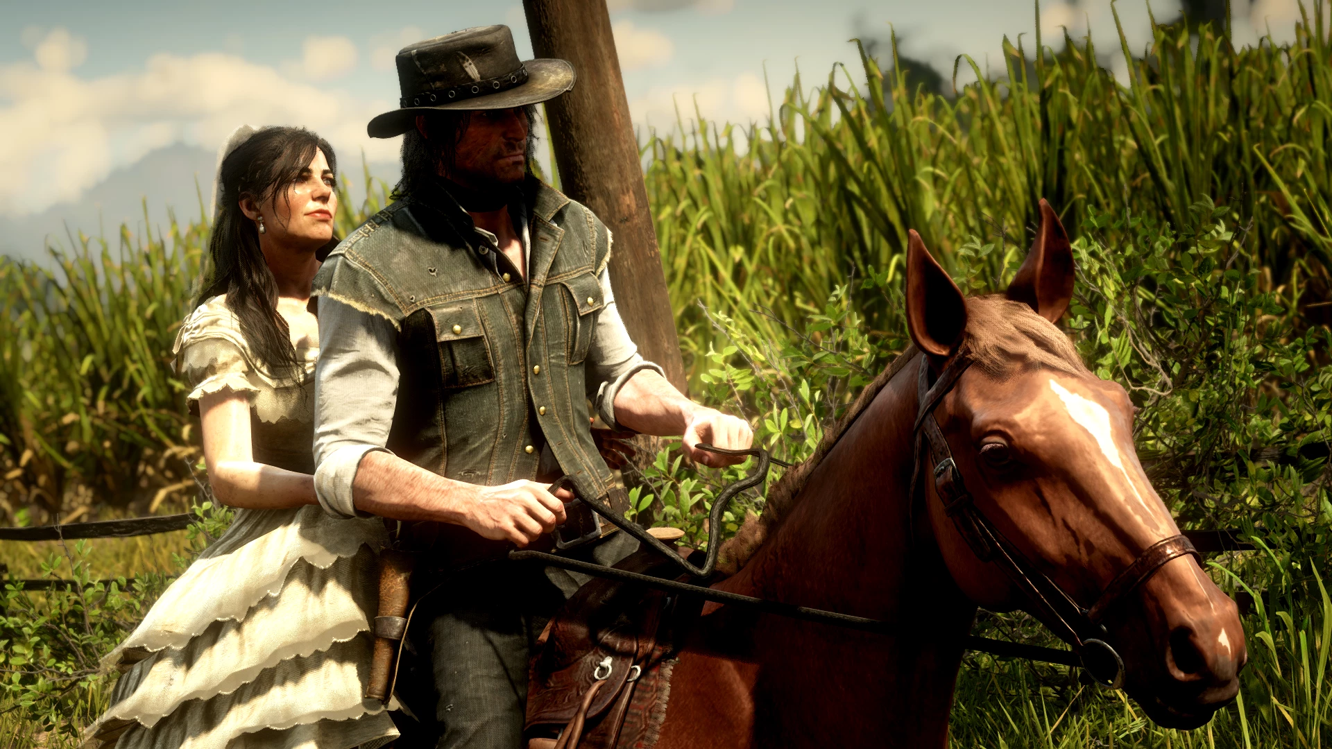 Abigail and John Marston at Red Dead Redemption 2 Nexus and community