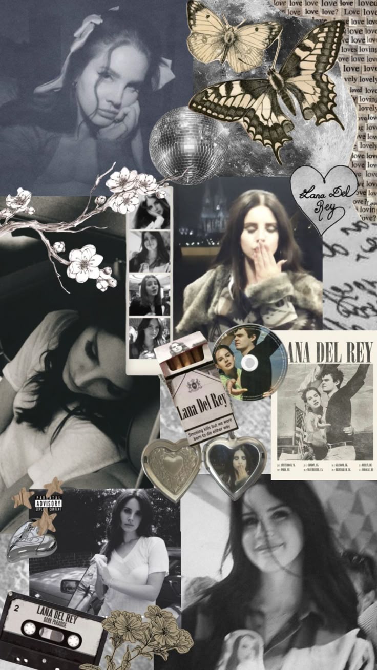 Lana del rey poster albums