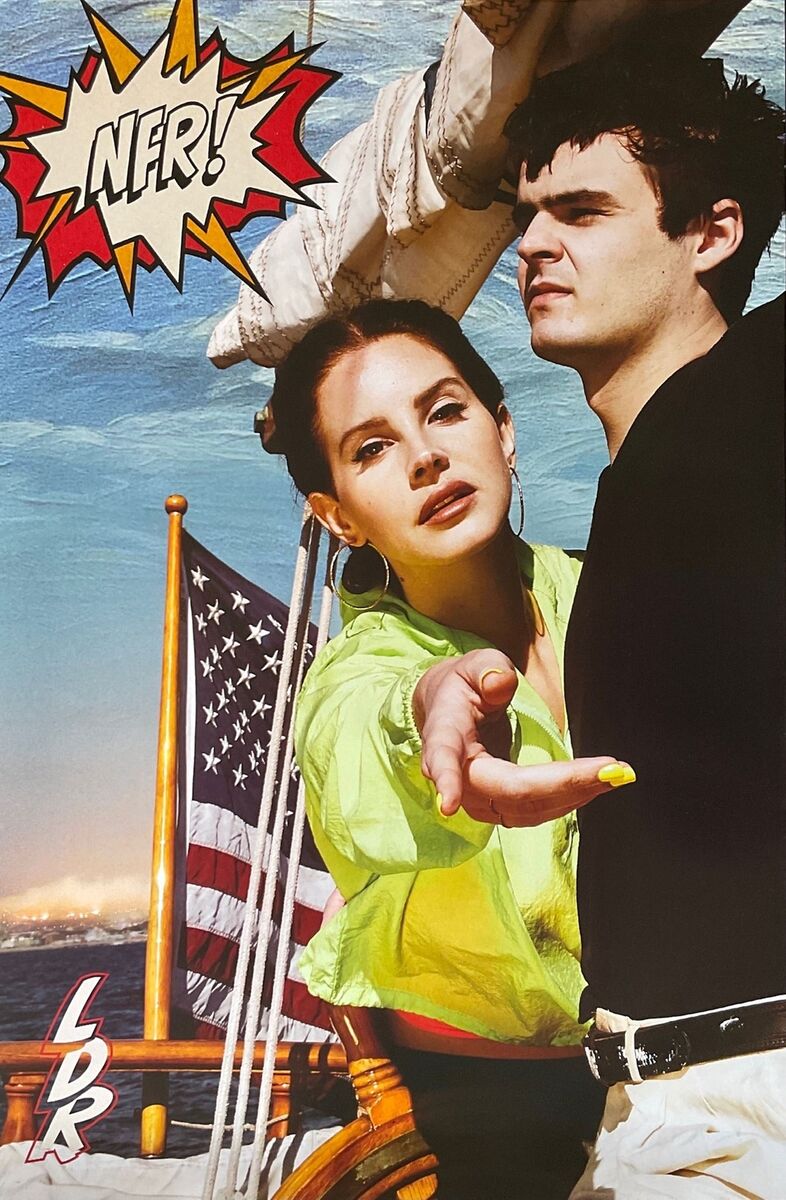 Lana Del Rey NFR Album Cover Poster 24 x 36