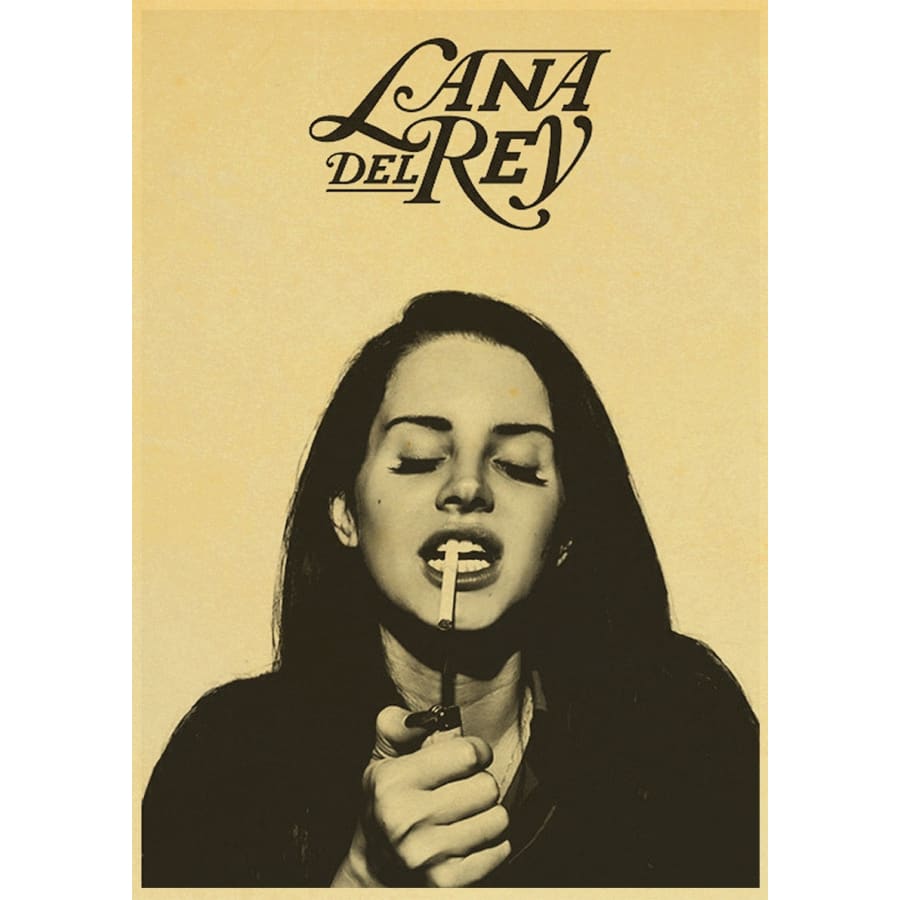 Lana Del Rey Vintage Wall Art