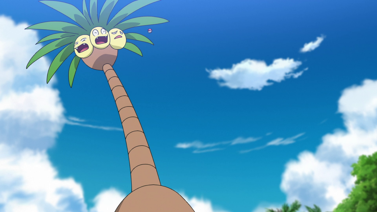 Goh's Exeggutor (Alolan). Pokémon