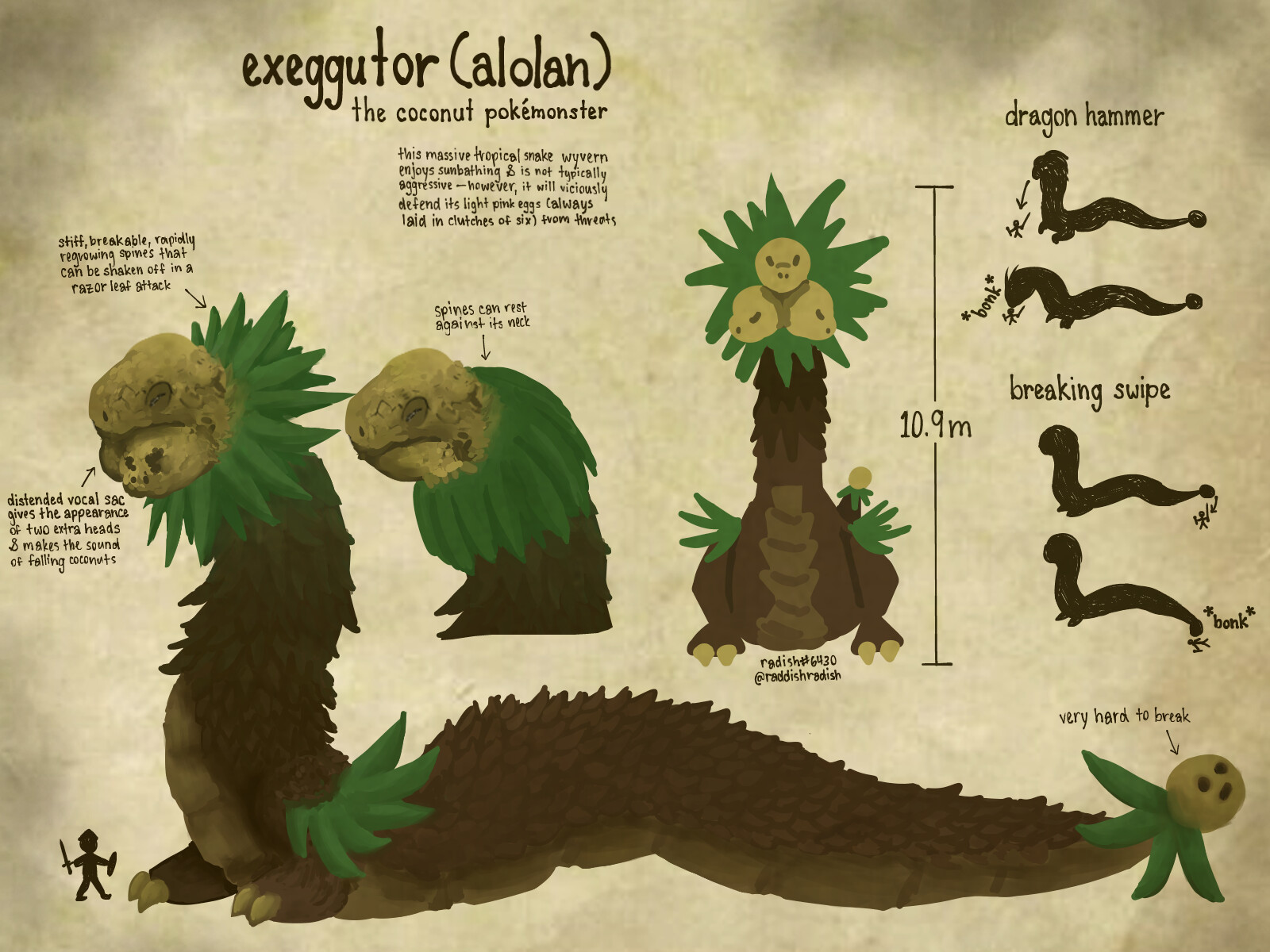Pokémonster Hunter: Alolan Exeggutor