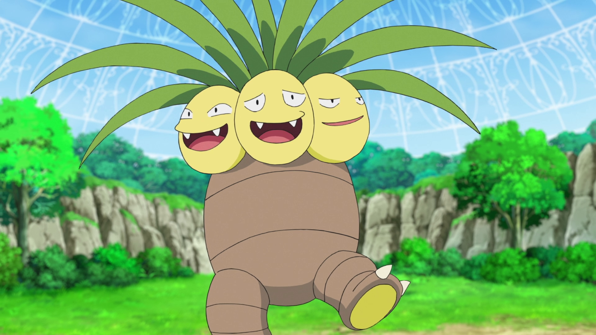 Goh's Exeggutor (Kantonian). Pokémon