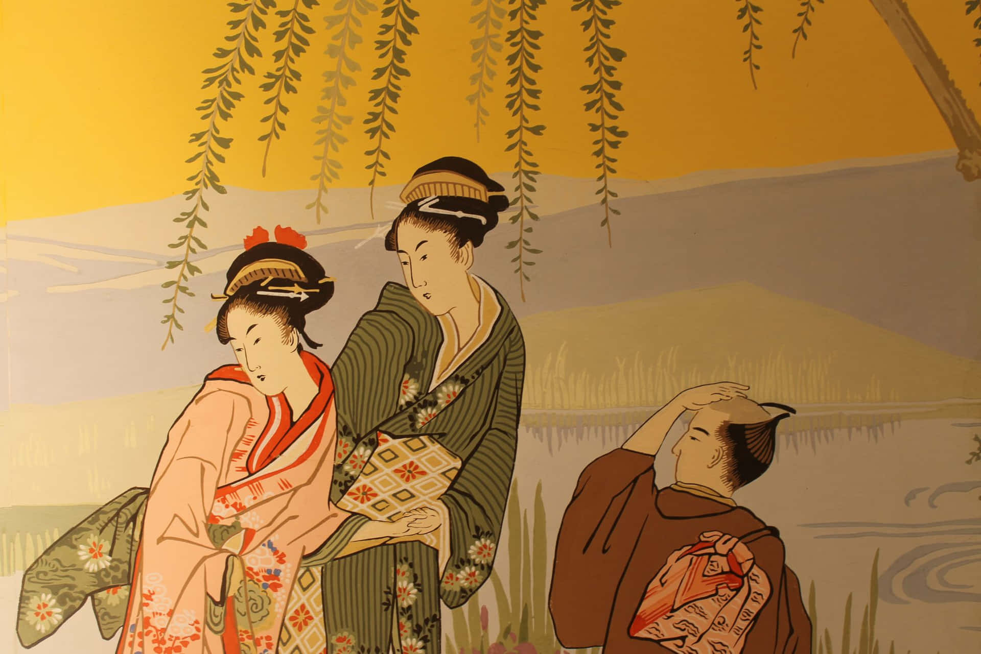Download Traditional Japanese Artwork Wallpaper