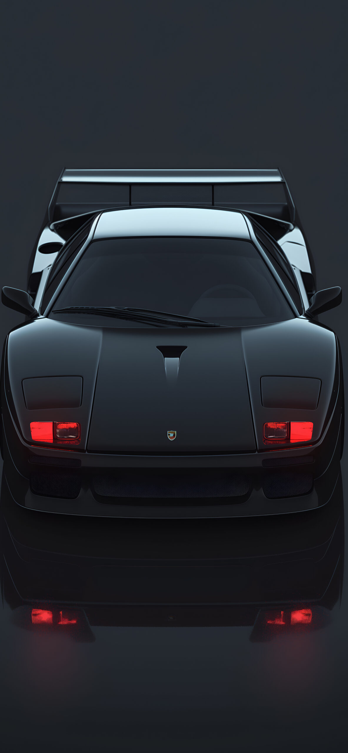 Black Supercar Dark Background Wallpaper Car Wallpaper