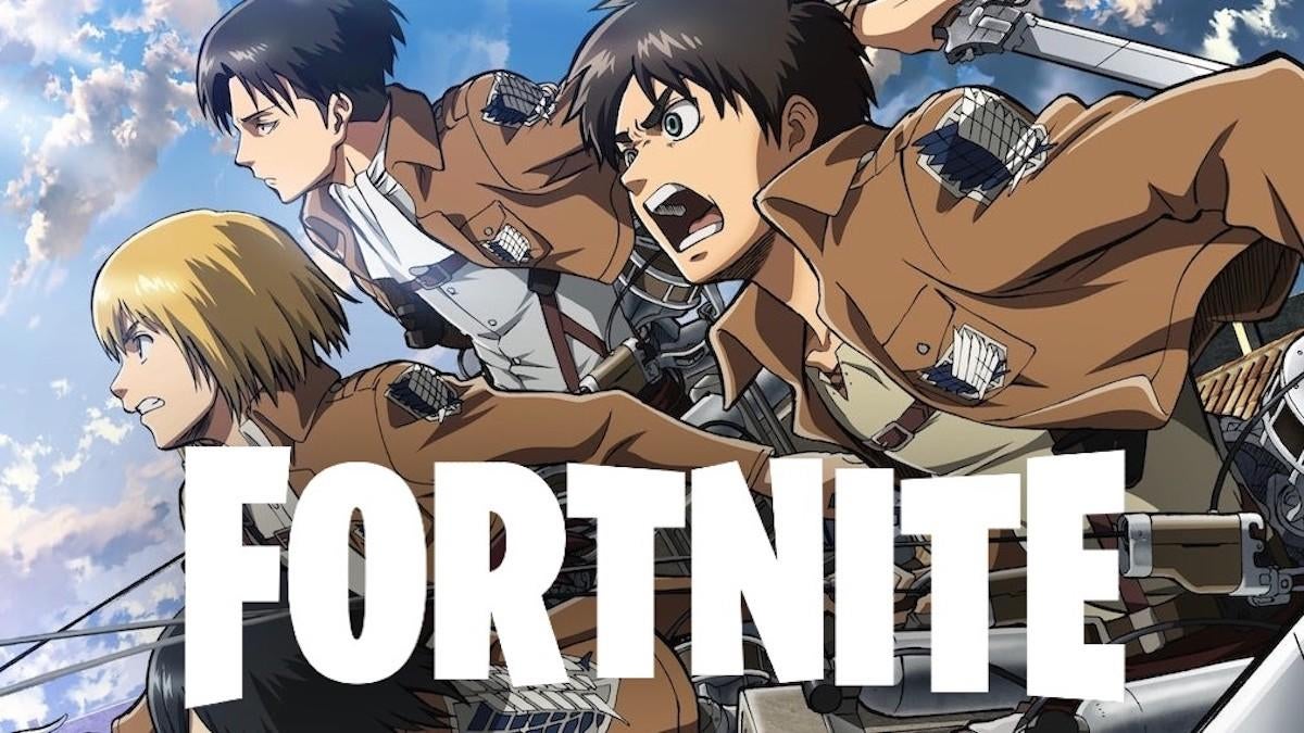 Fortnite Report Reveals Attack on Titan Crossover