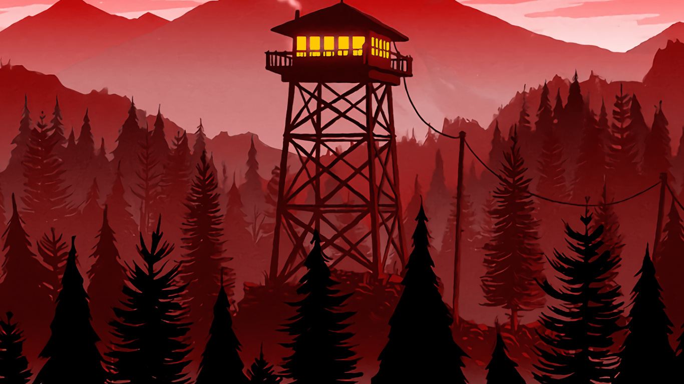 Laptop Firewatch Wallpaper Free 1366x768 High Quality Background
