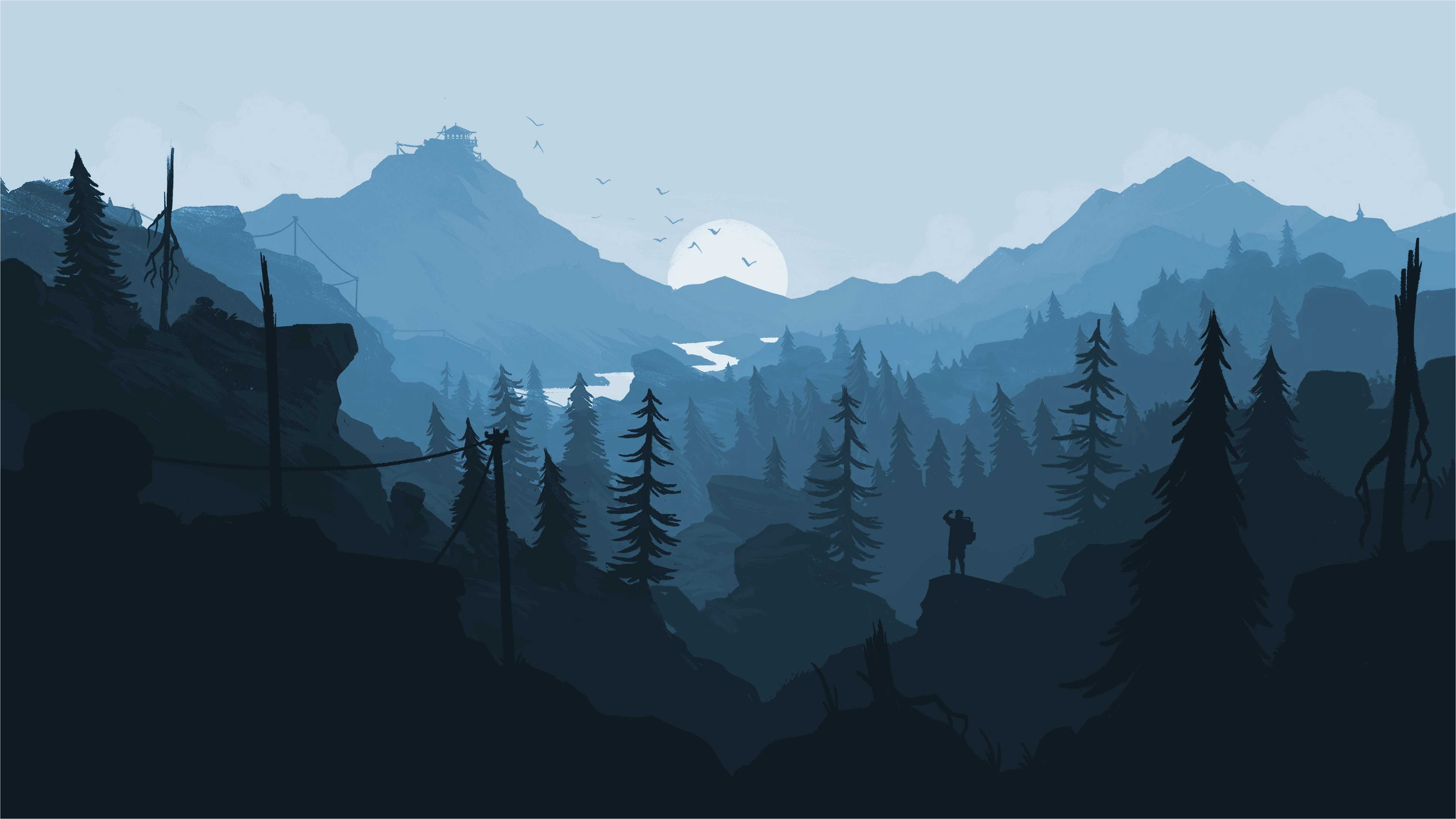 Firewatch Wallpaper HD Free Download