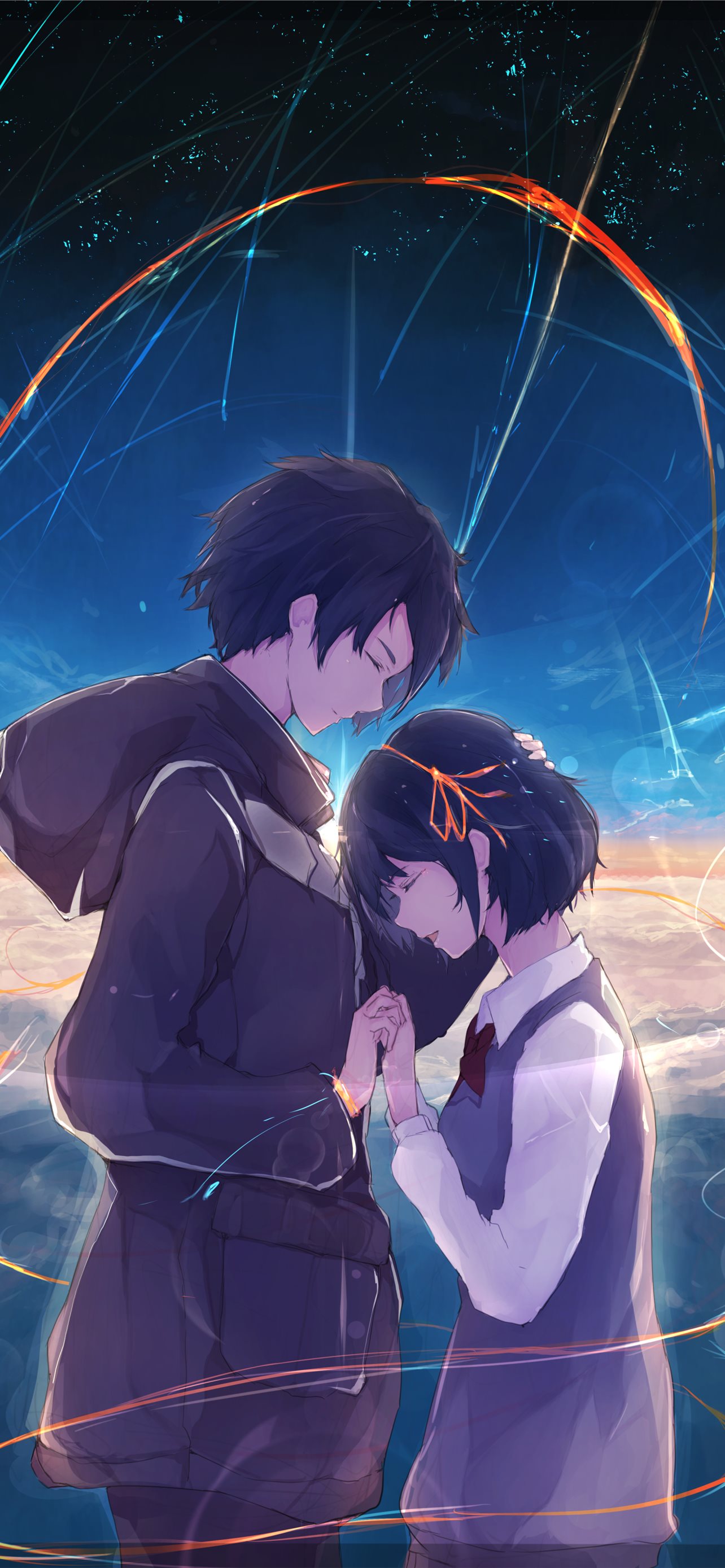 Kimi no Na wa Mobile Zerochan Anime Image Board iPhone Wallpaper Free Download