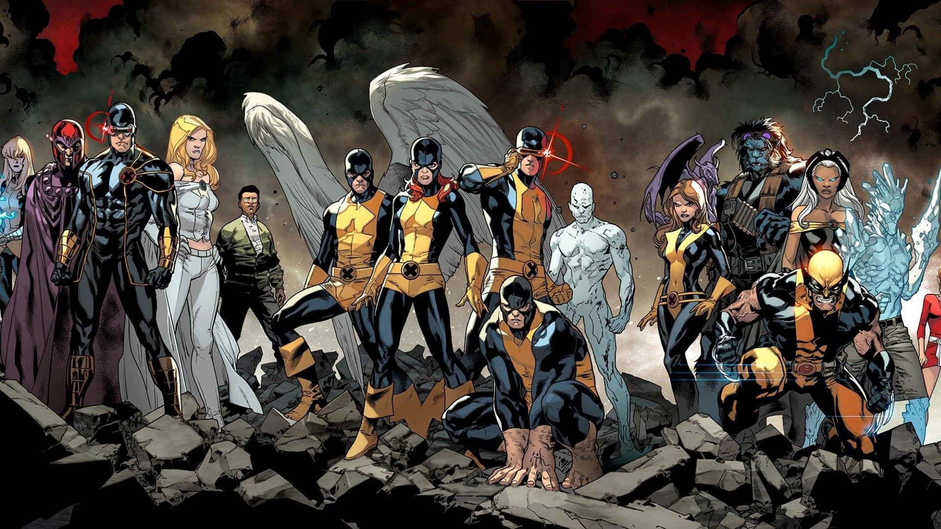 Download Uncanny X Men: Yesterday's X Men Wallpaper