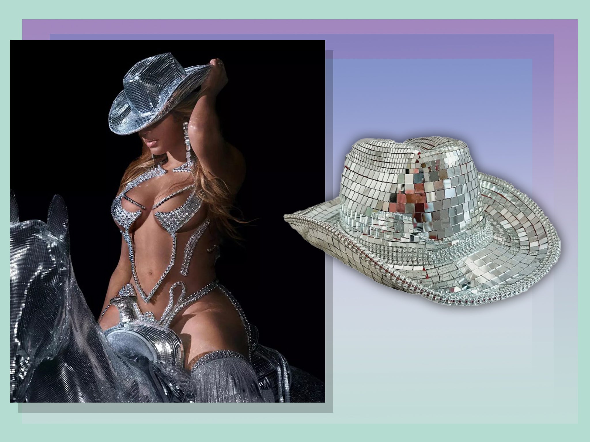 Beyoncé Mirror Ball Cowboy Hat Dupes: Where To Buy
