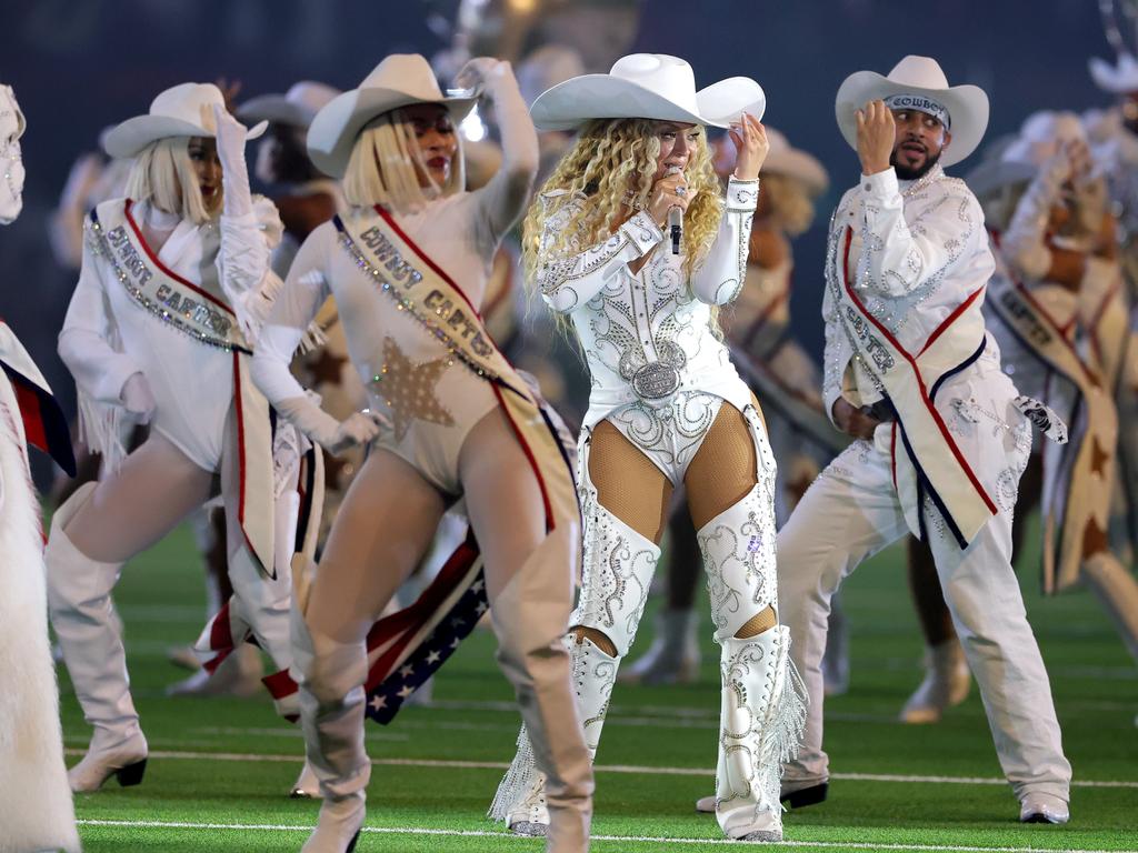 Beyonce joined by surprise guests at 'spectacular' NFL halftime show on Christmas Day. news.com.au