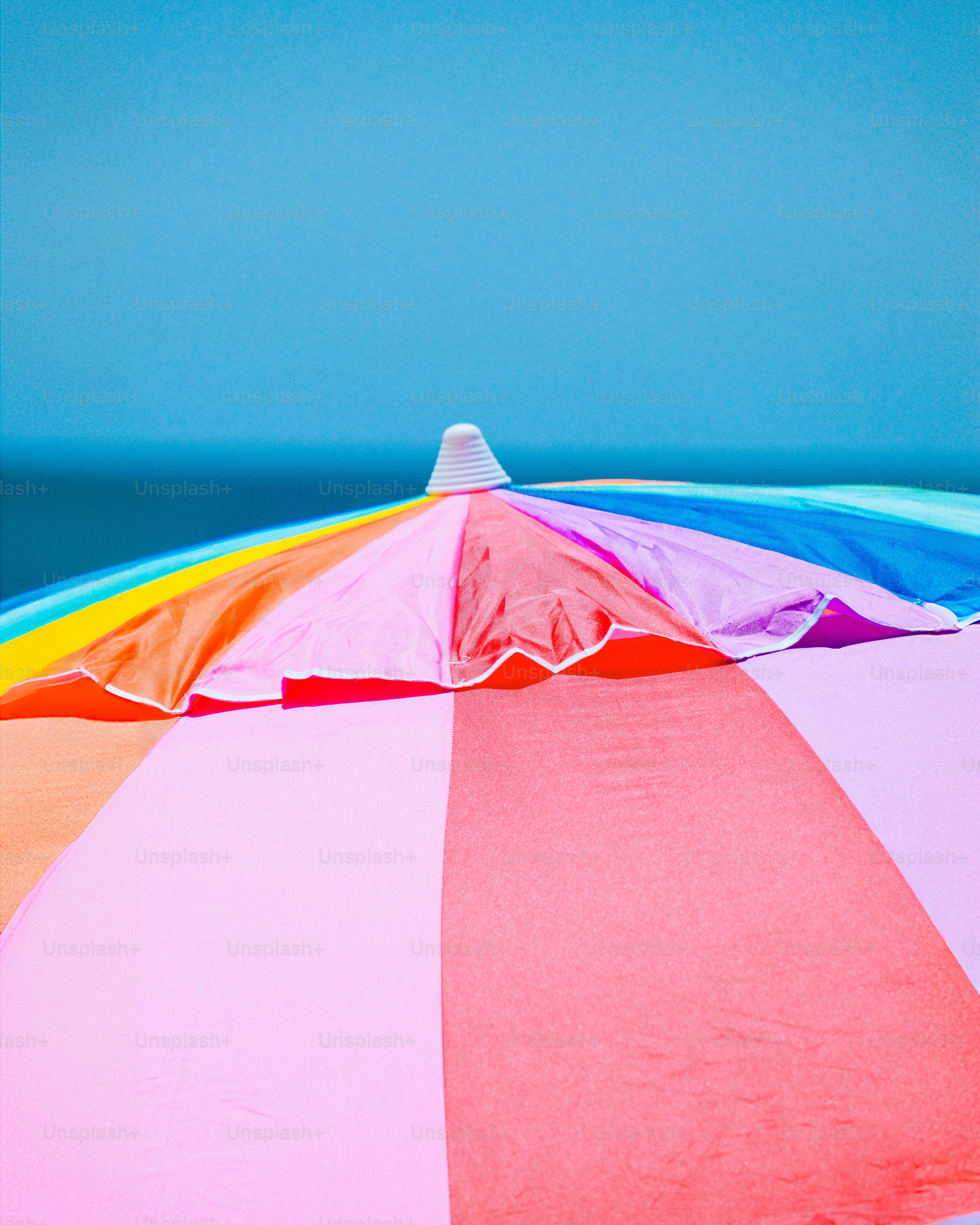 Beach Umbrellas Picture. Download Free Image