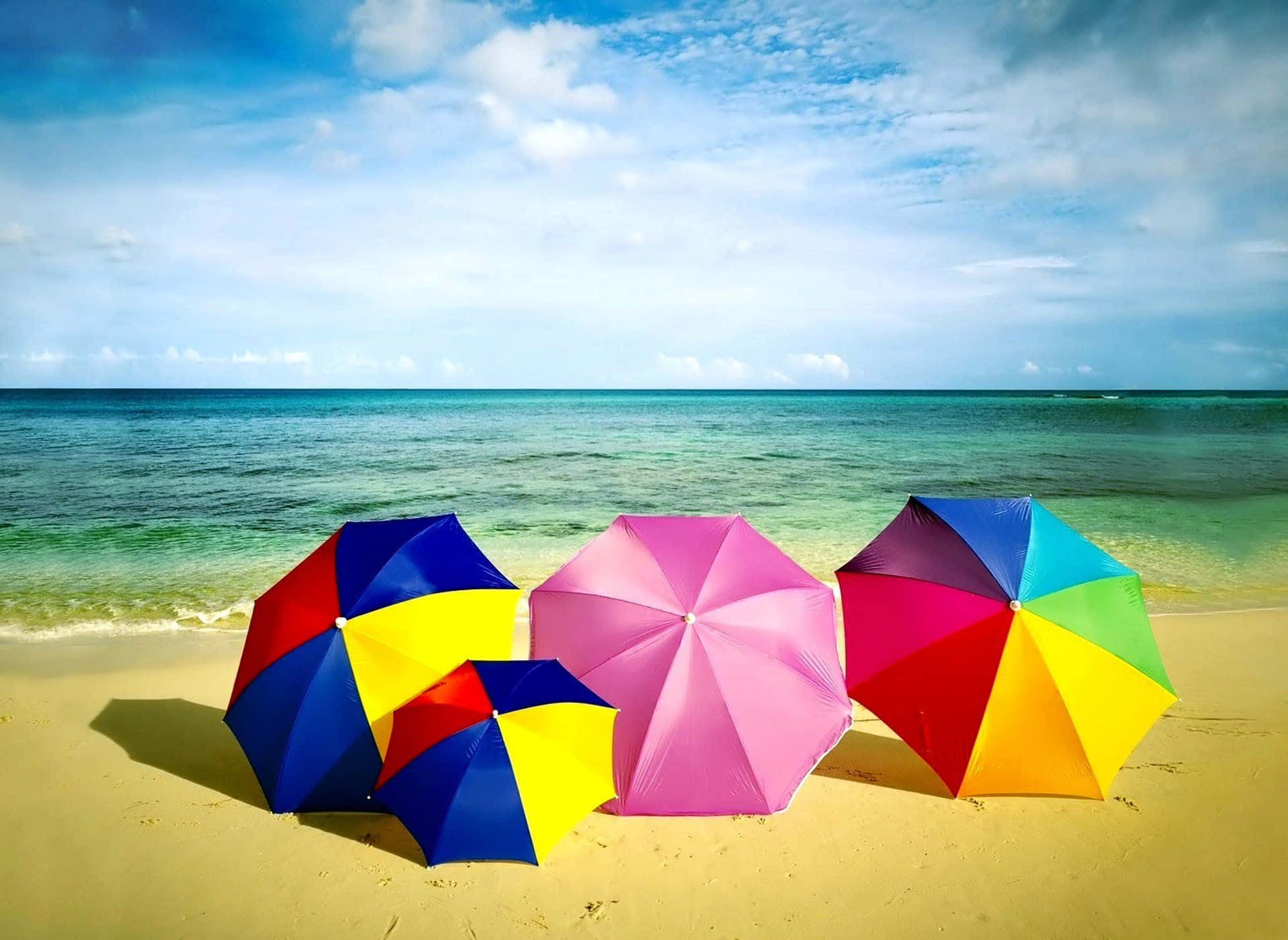 Beach Umbrella Wallpaper