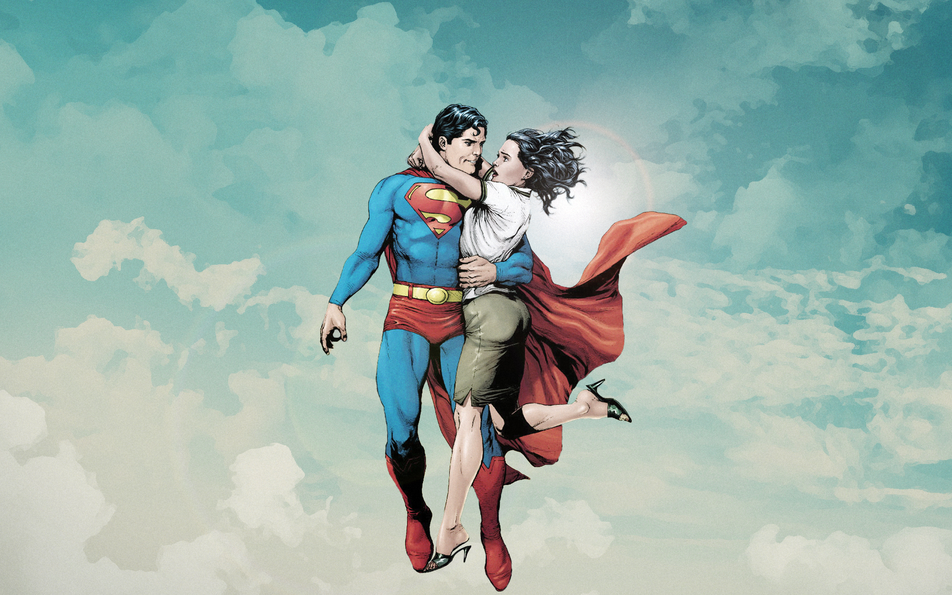Wallpaper comics, Superman, dc universe, Lois Lane for mobile and desktop, section фантастика, resolution 1920x1200