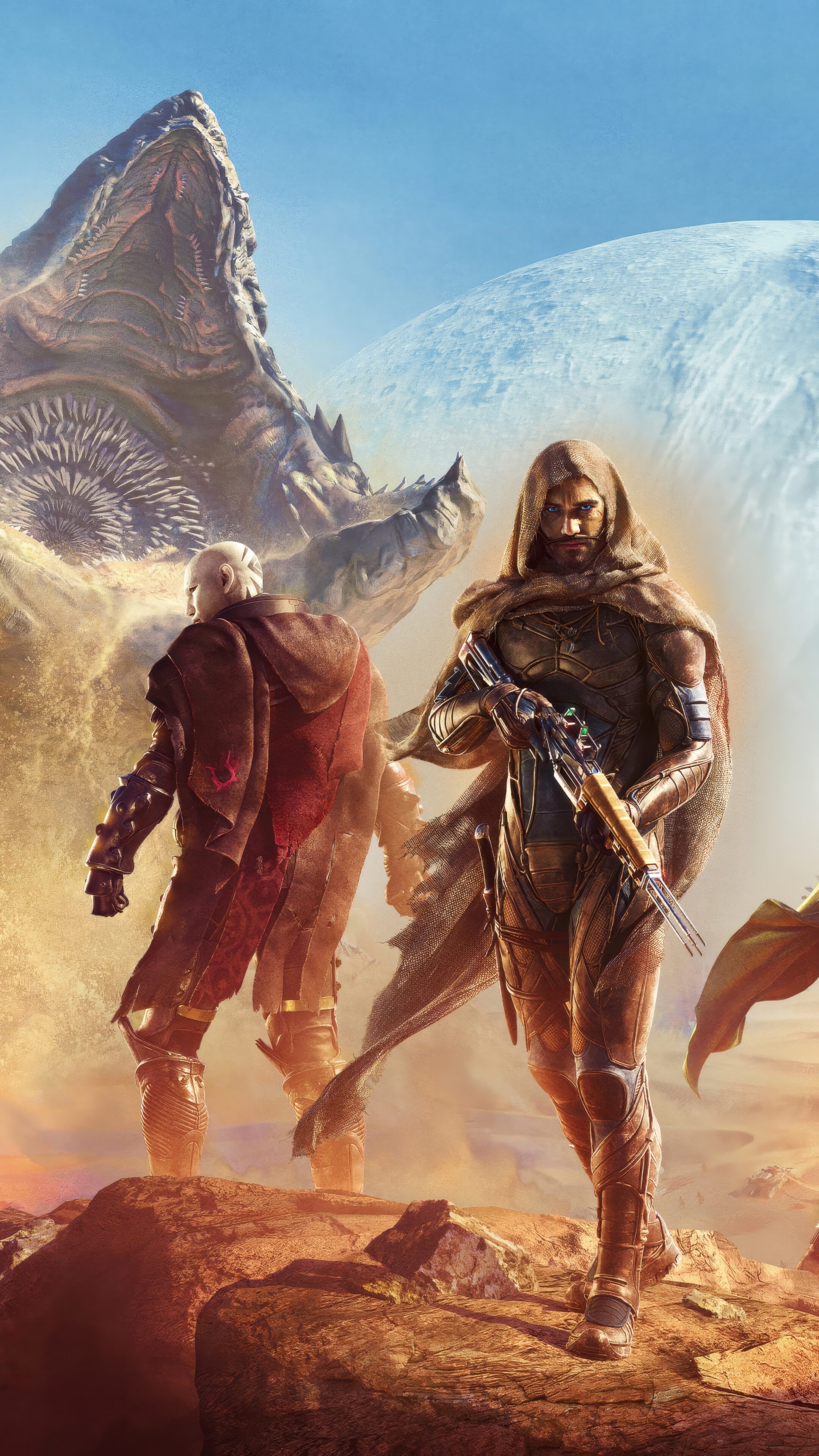 Dune: Awakening Characters 4K Wallpaper iPhone HD Phone