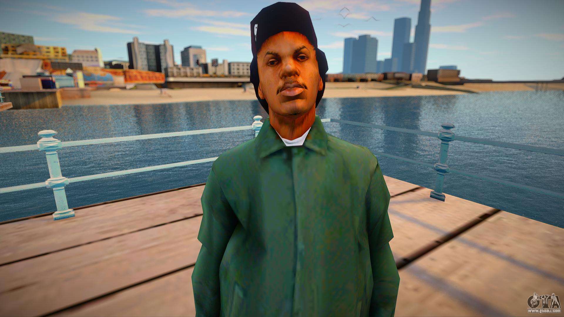 Ryder Wilson Without Glasses for GTA San Andreas