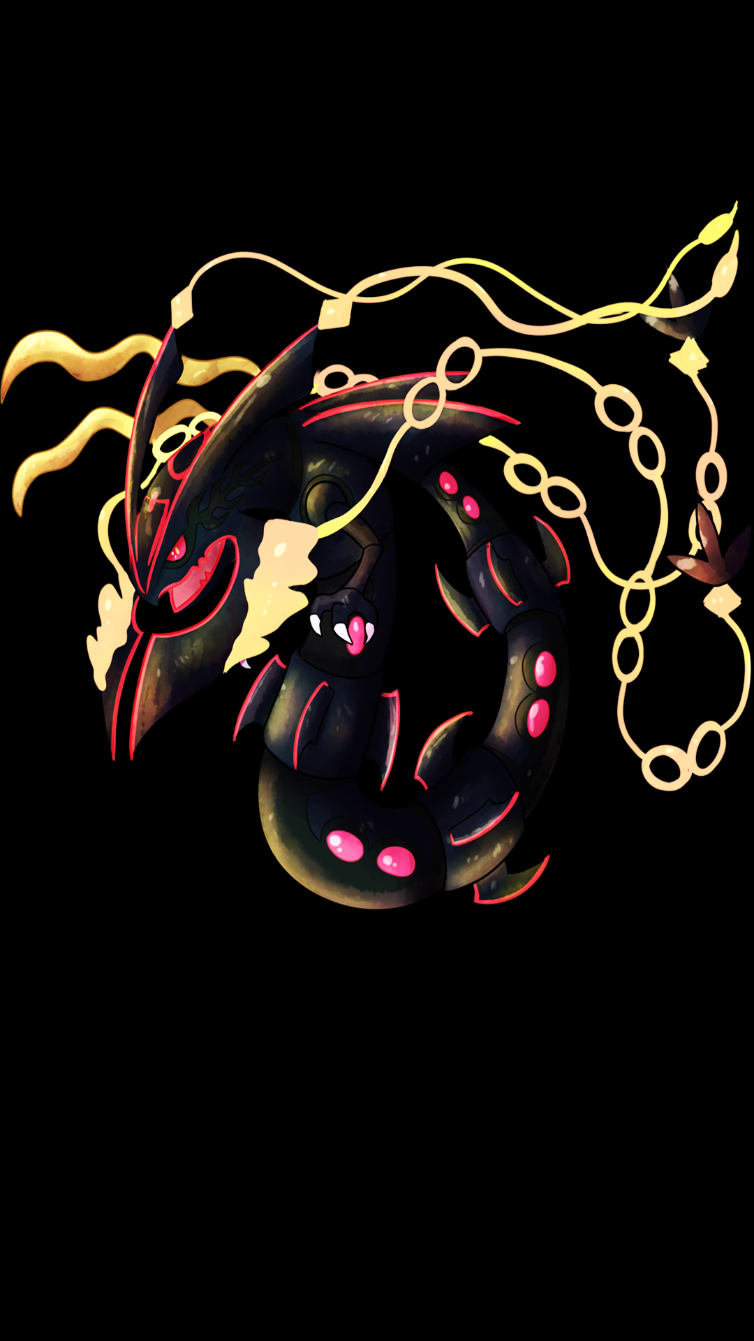 Shiny Mega Rayquaza! [1080x1920]