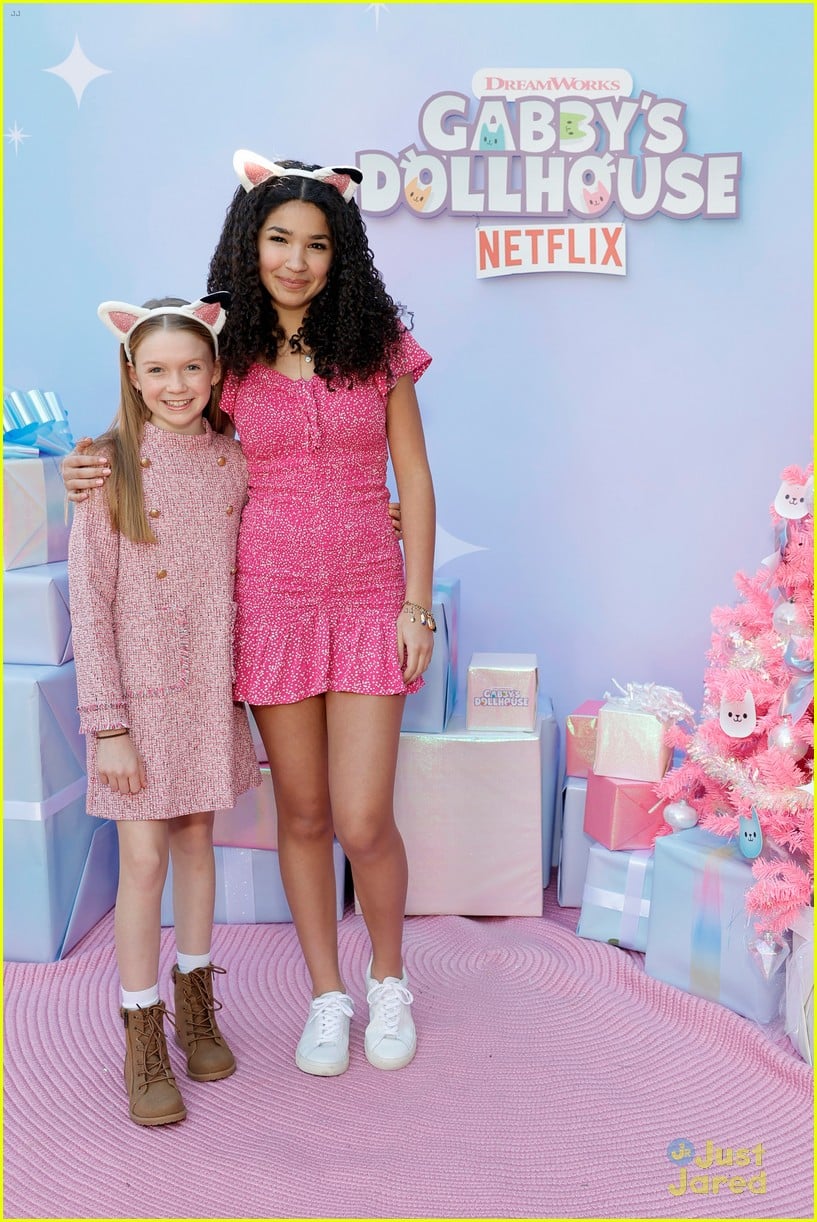Laila Lockhart Kraner Celebrates Gabby's Dollhouse with Ashley Tisdale & More!: Photo 1362182. Ashley Tisdale, Celebrity Babies, Chrissy Teigen, Gabby's Dollhouse, Juliet Donenfeld, Jupiter French, Kel Mitchell, Laila Lockhart Kraner, Tucker