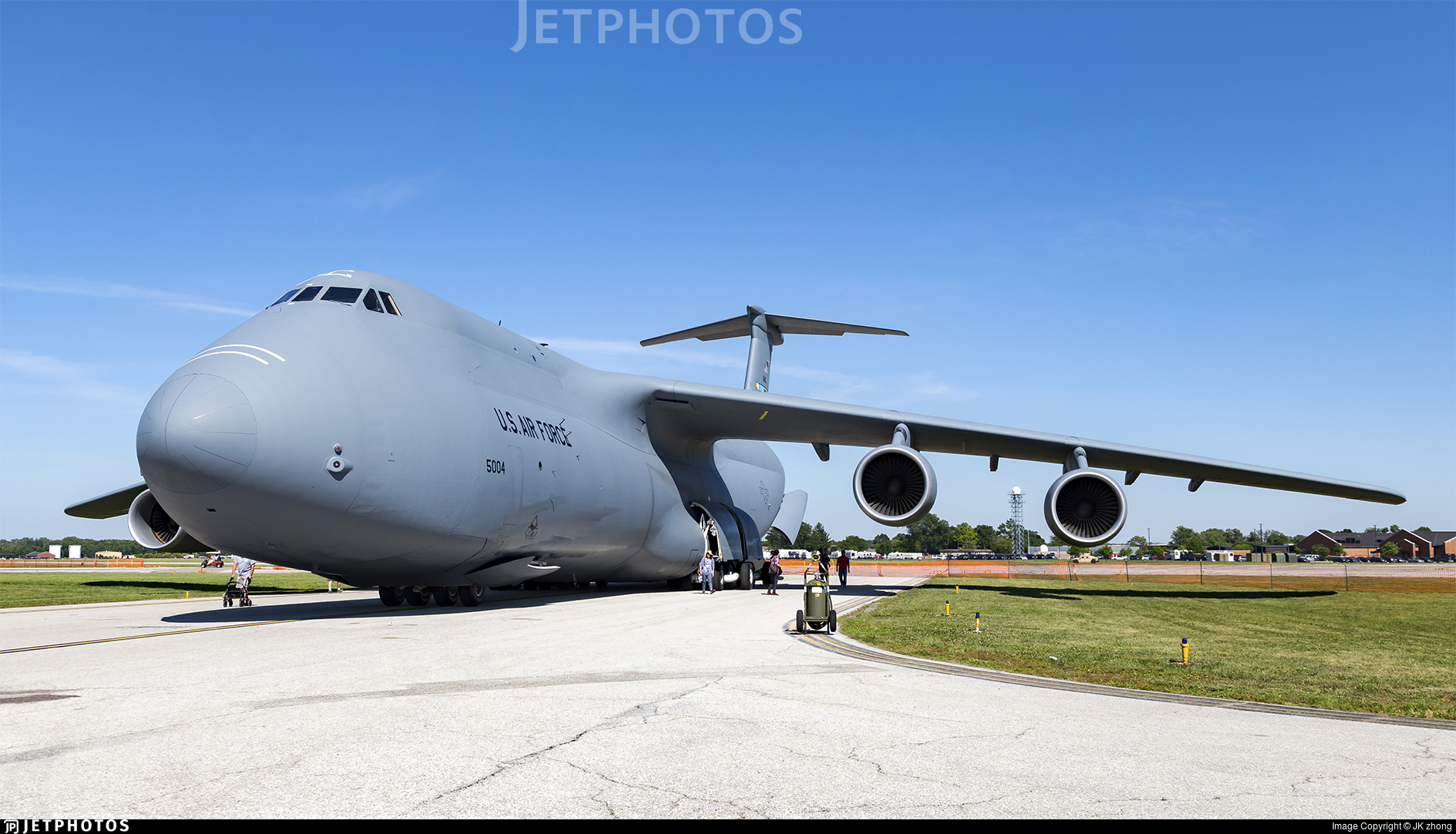 85 0004. Lockheed C 5M Super Galaxy. United States Air Force (USAF)