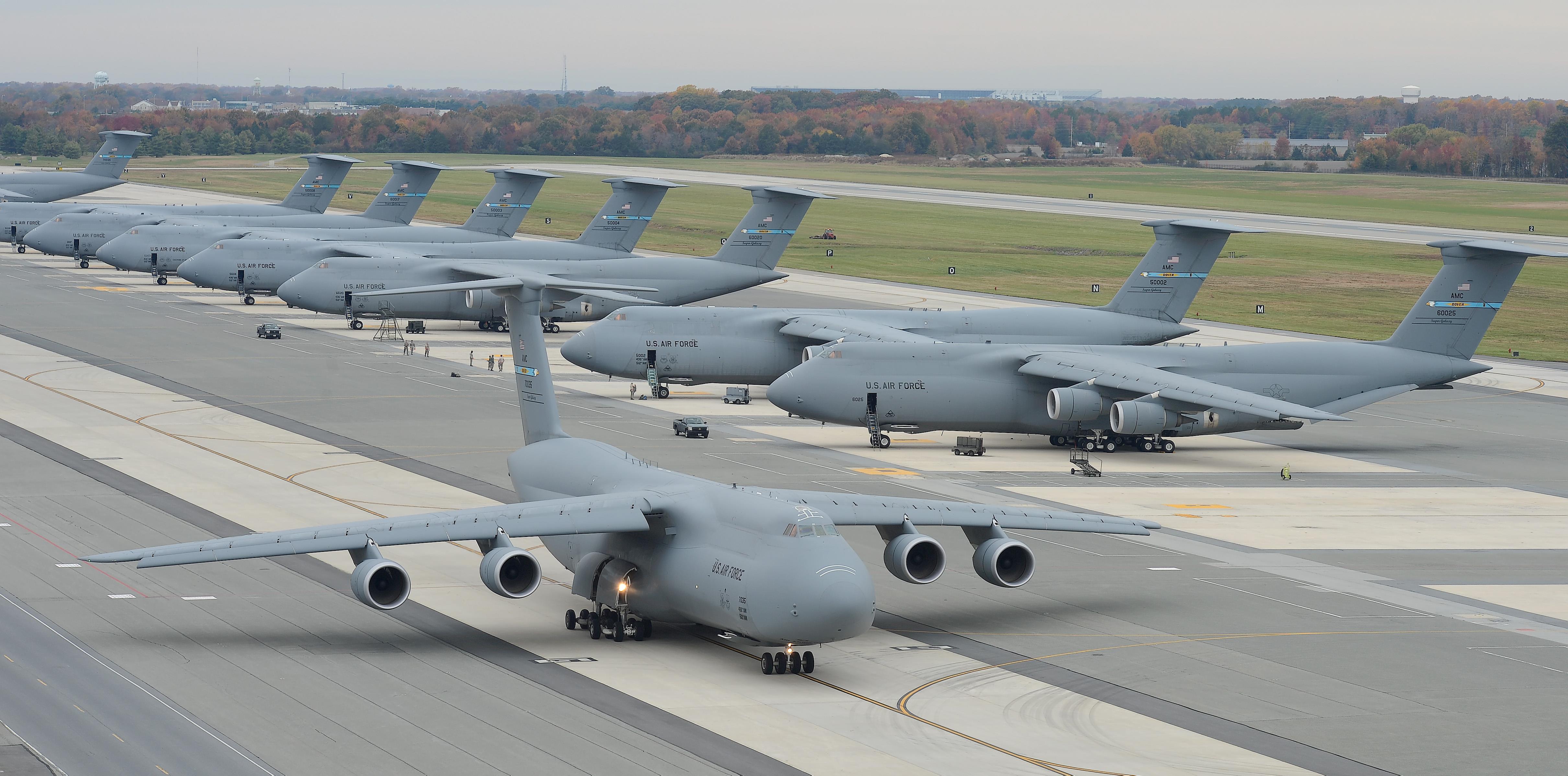 Air Force Grounds All C 5M Galaxy Aircraft At Dover AFB