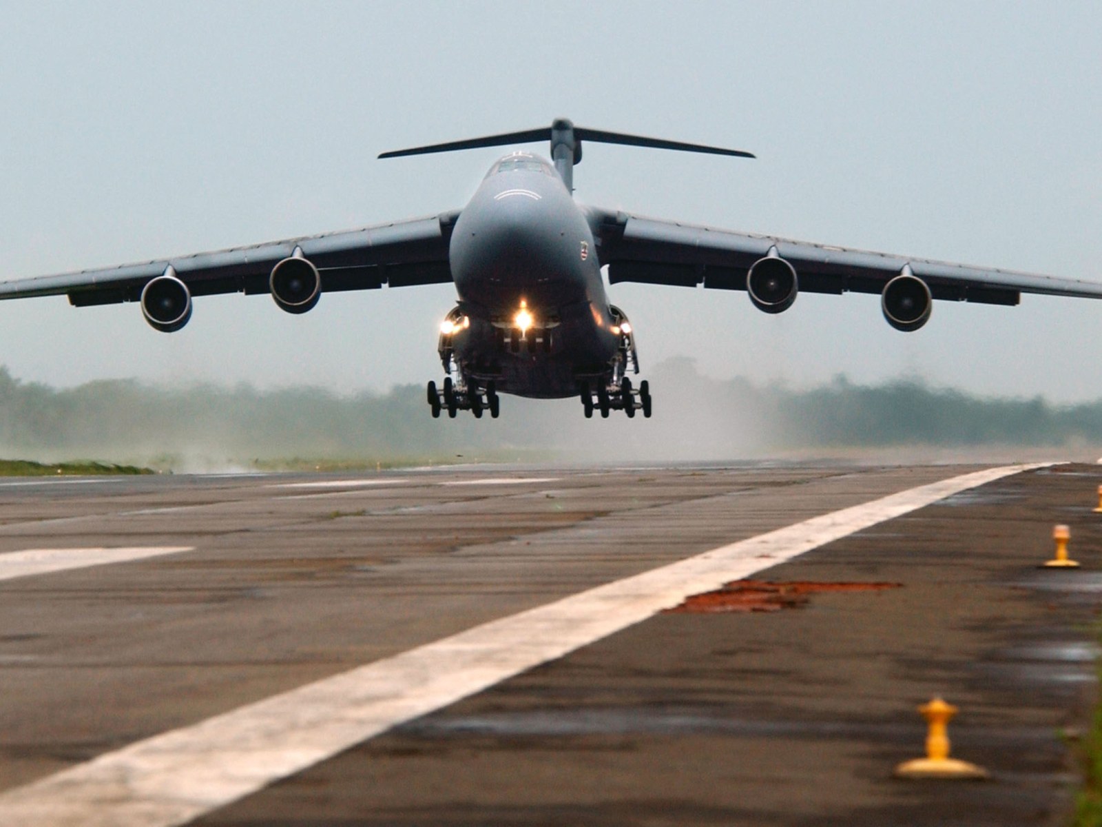 US Sends World's Largest Military Aircraft Near Iran's Border