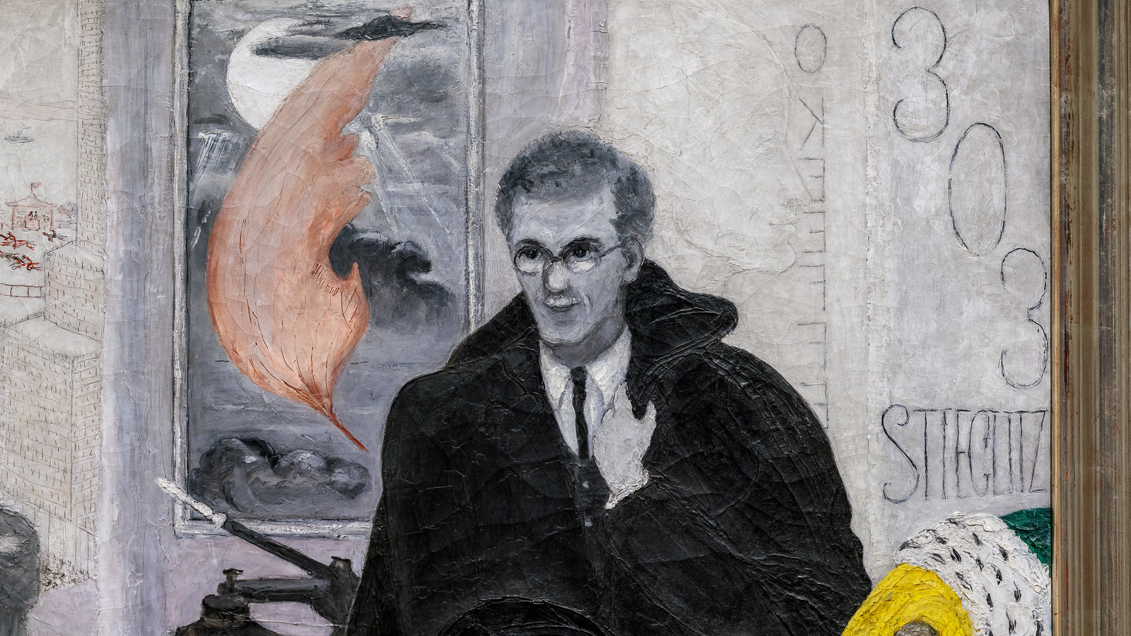 Florine Stettheimer, Portrait of Alfred Stieglitz. Florine