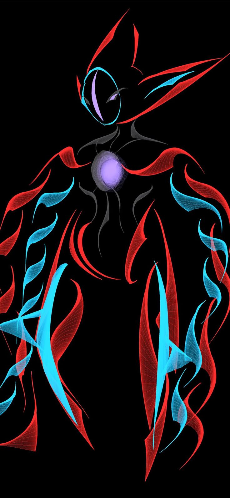 deoxys HD iPhone Wallpaper