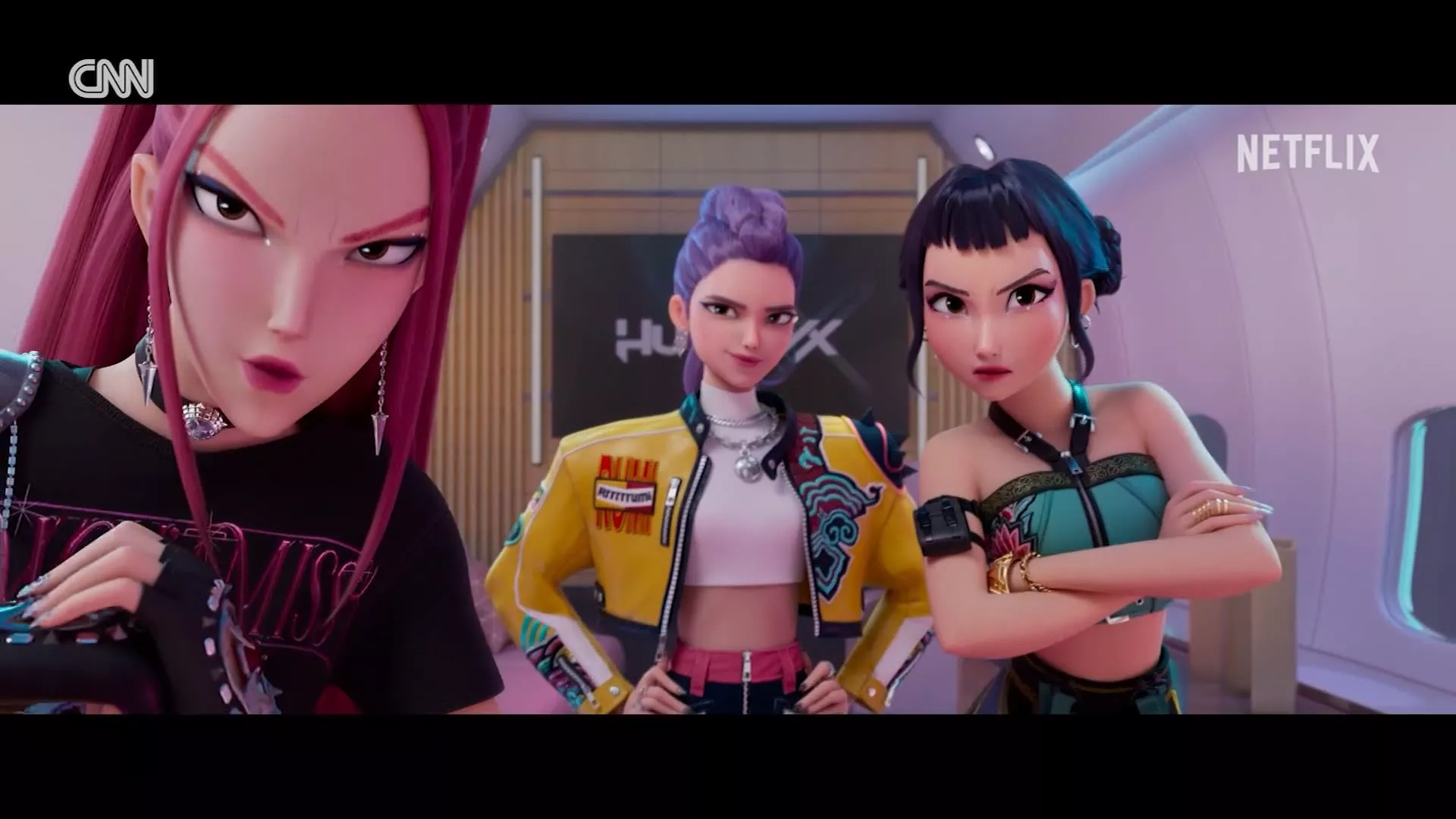 Animated movie 'KPop Demon Hunters'