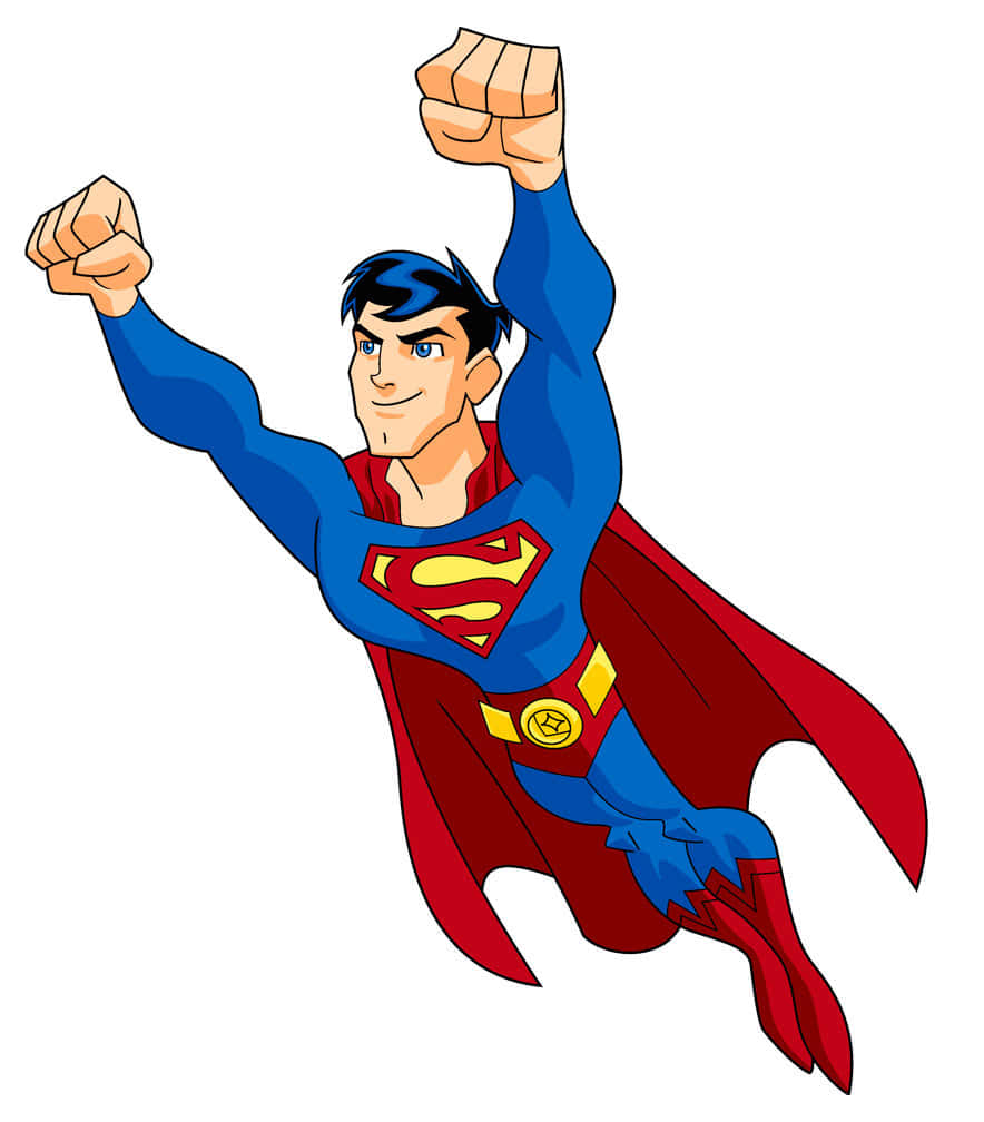Download Superman Flying Model Legion Of Super Heroes Wallpaper