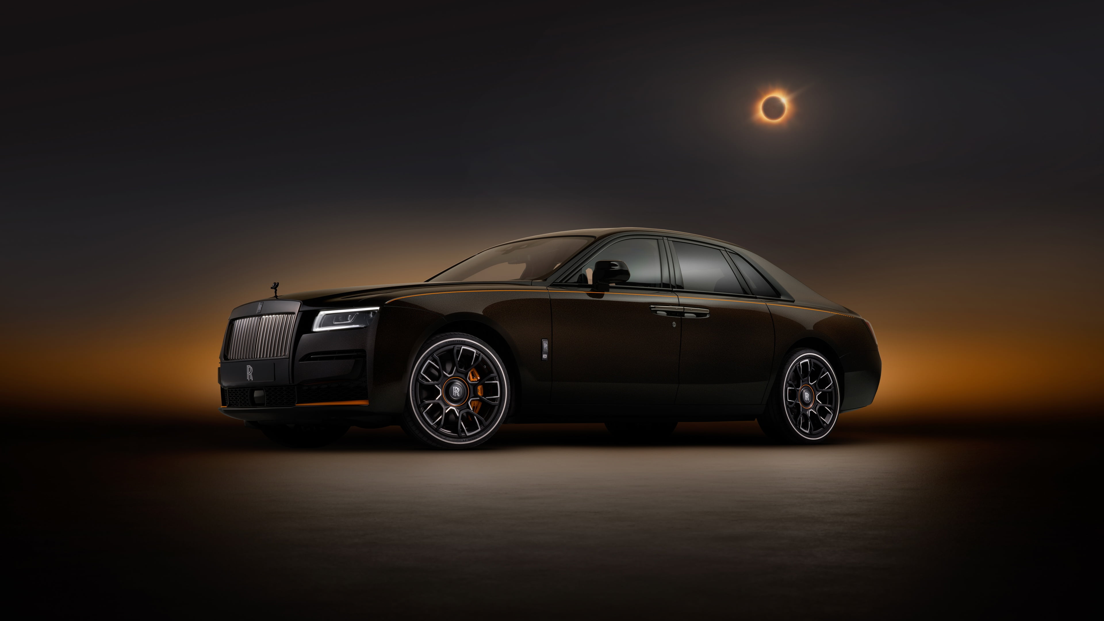 Rolls Royce Black Badge Ghost Ekleipsis 4K Wallpaper Free 4K Desktop Wallpaper