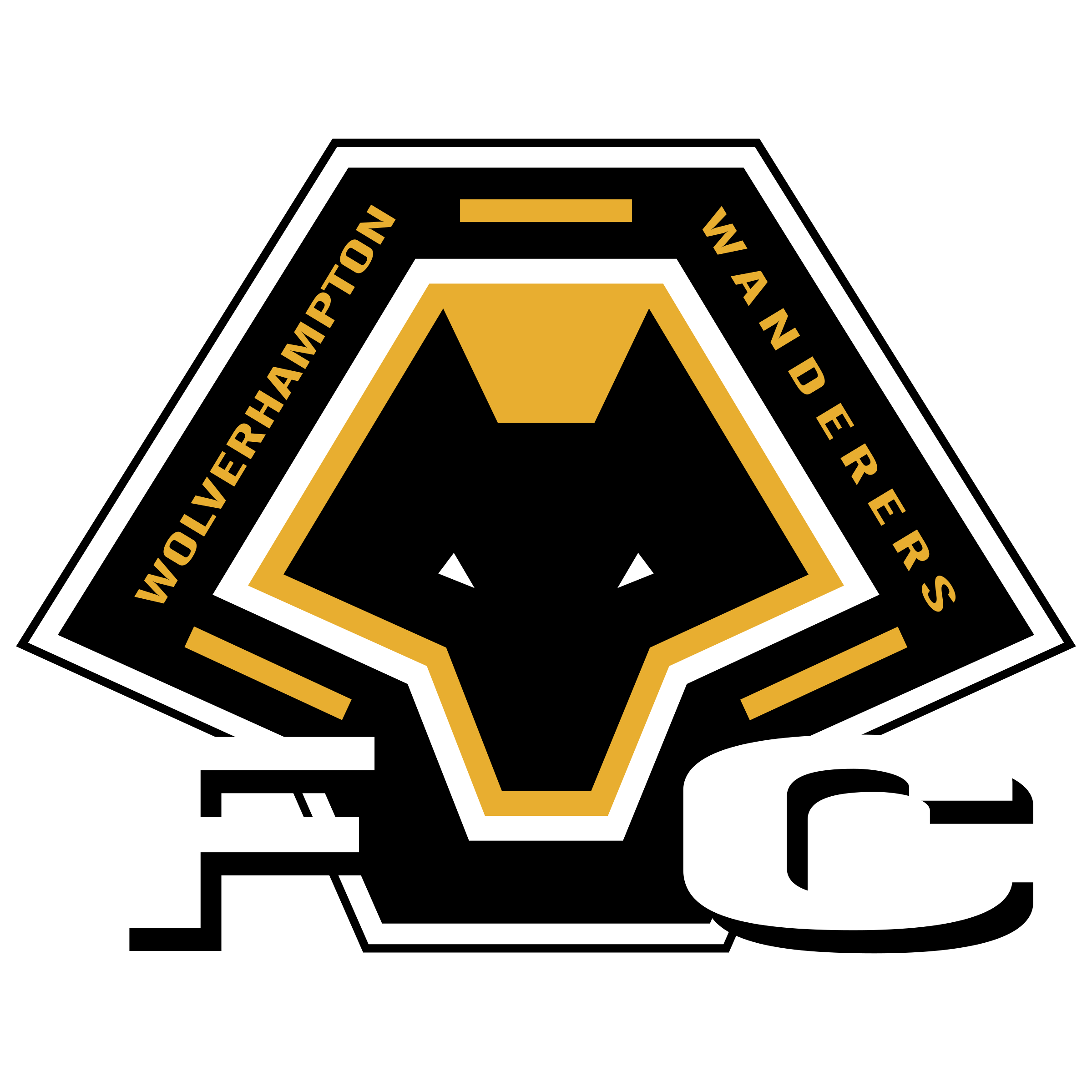 Wolverhampton Wanderers FC Logo PNG Transparent & SVG Vector