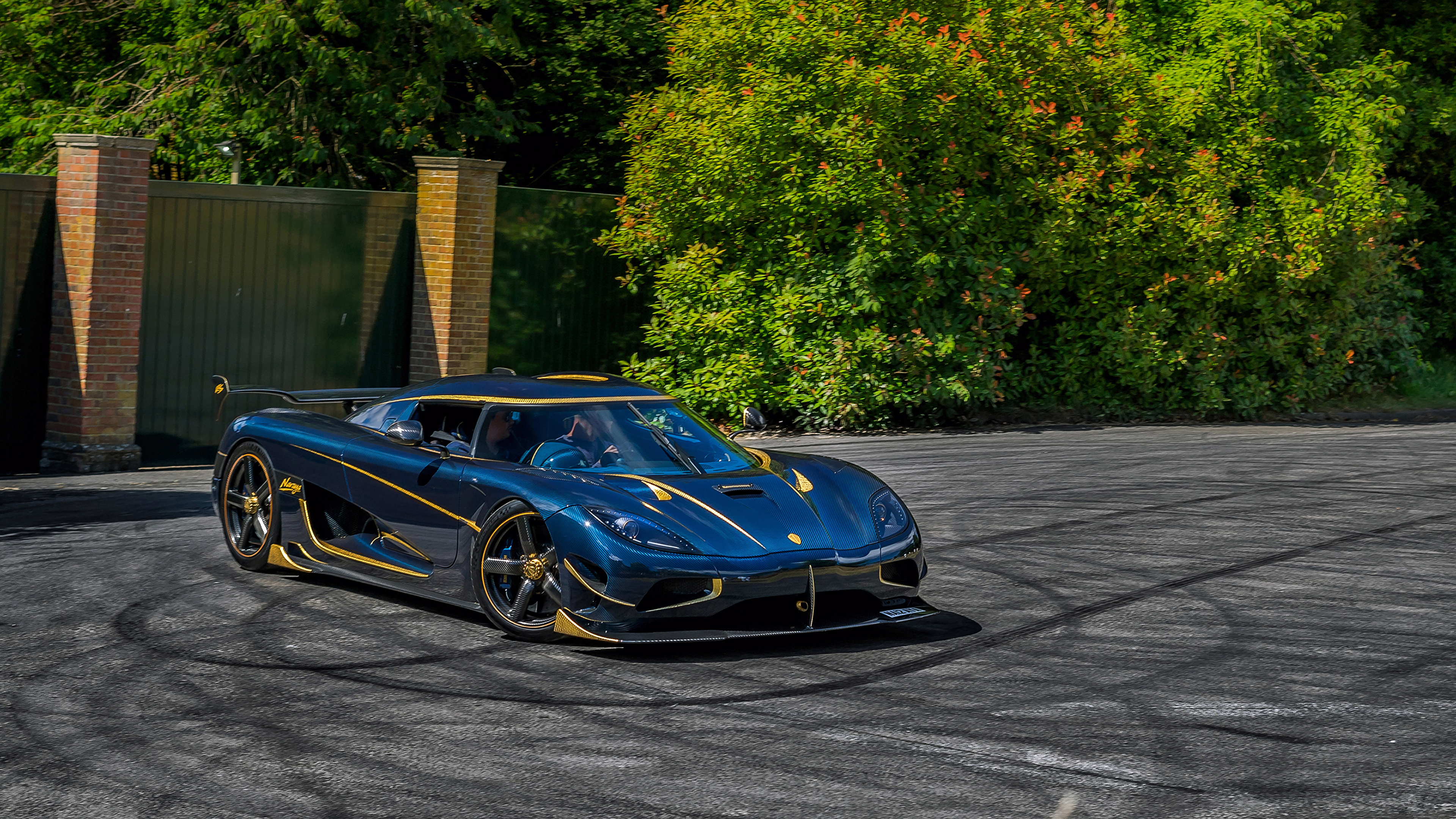 Wallpaper Koenigsegg 2016 18 Agera RS Naraya Blue Auto 3840x2160