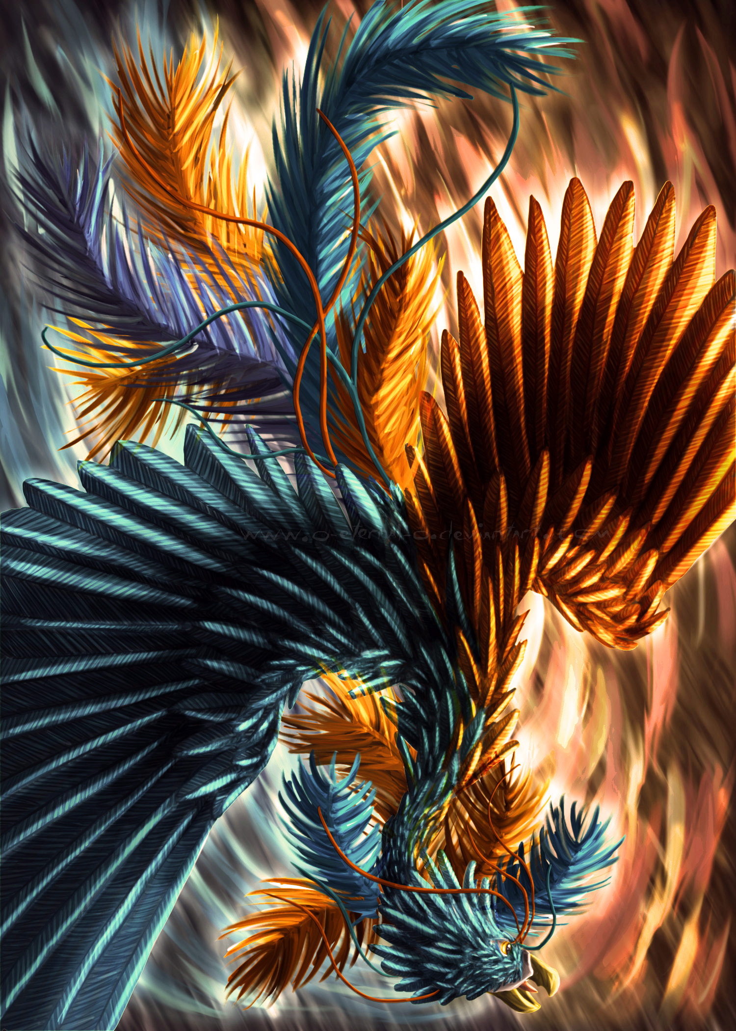 Phoenix Flight By O Eternal O On Newgrounds