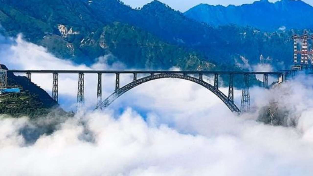 Chenab Bridge: Indian Railways shares stunning picture of the world's highest rail bridge, check here