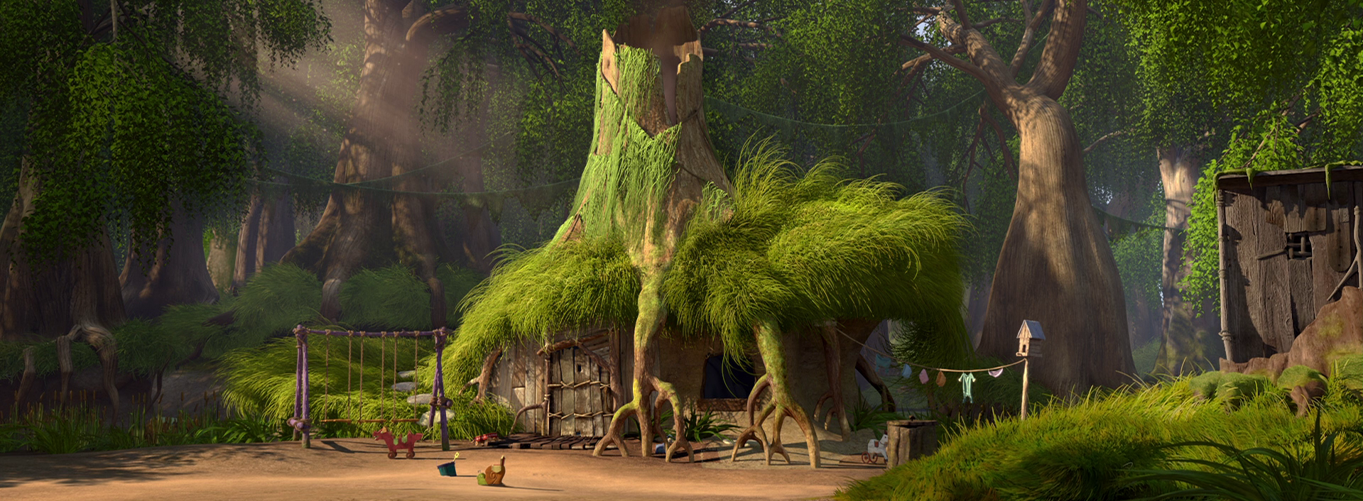 Shrek 1 Swamp Wallpaper & Background Download