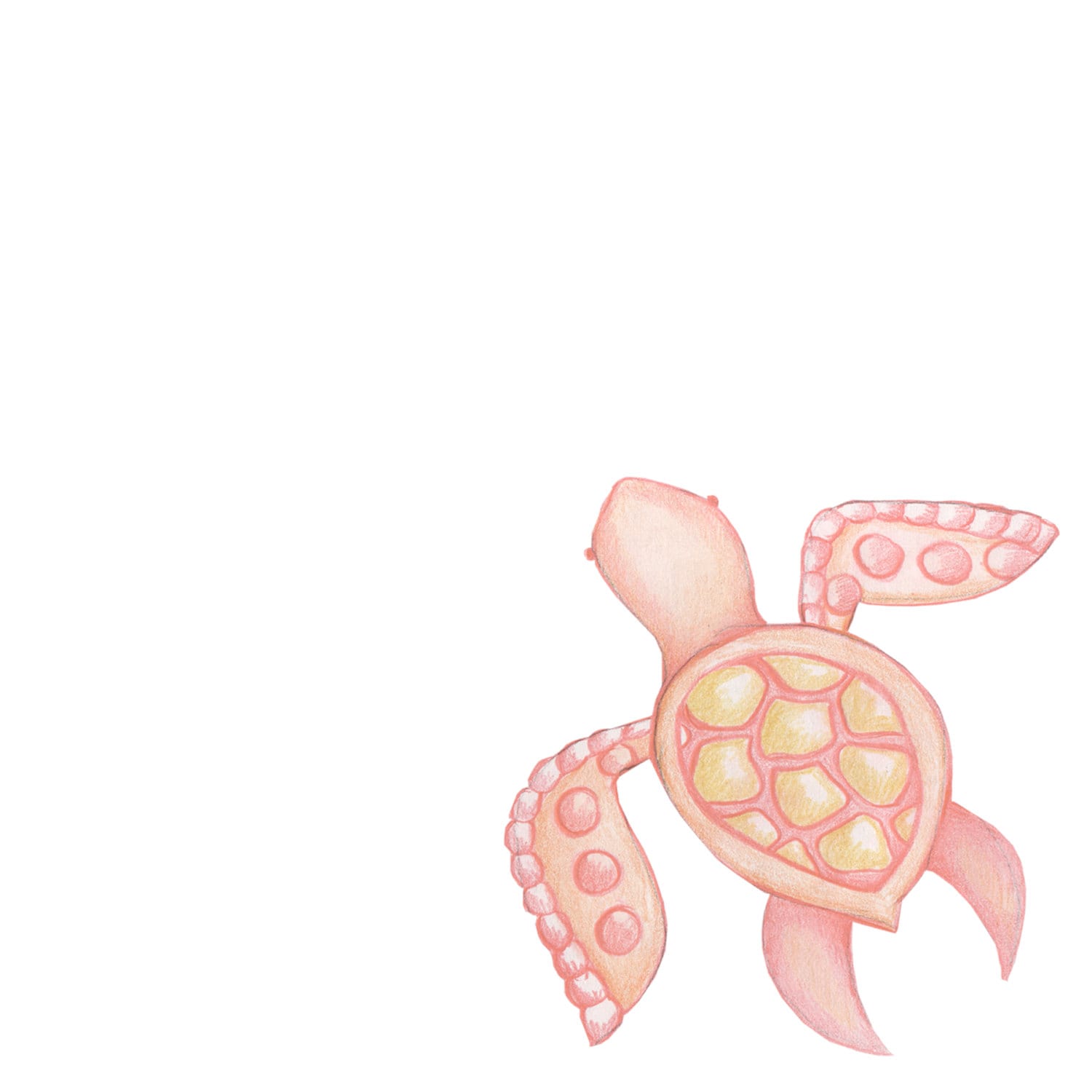 Just Be You Sea Turtle Set of Four