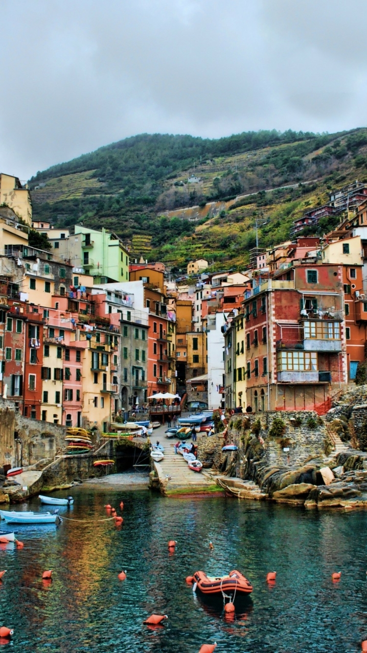 Riomaggiore Phone Wallpaper