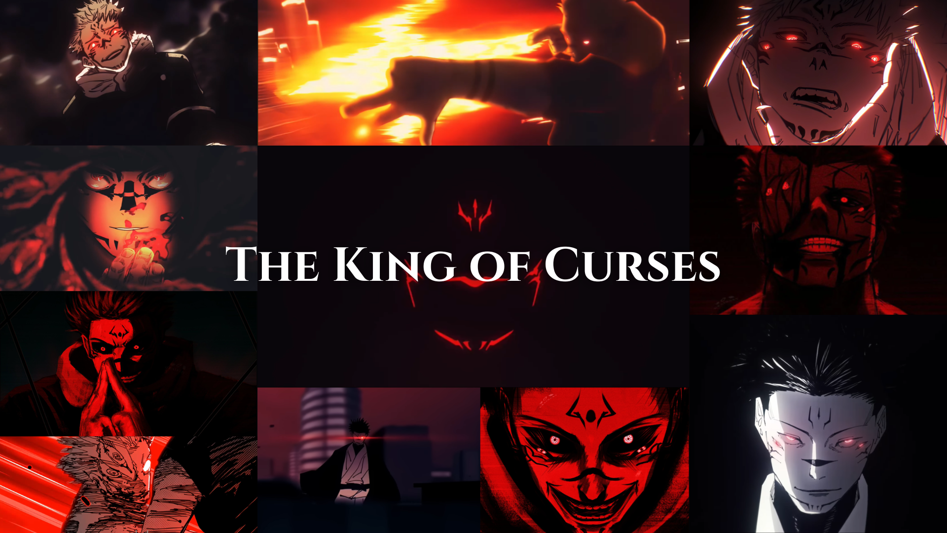 Made a Gojo and a Sukuna Wallpaper [1920x1080]