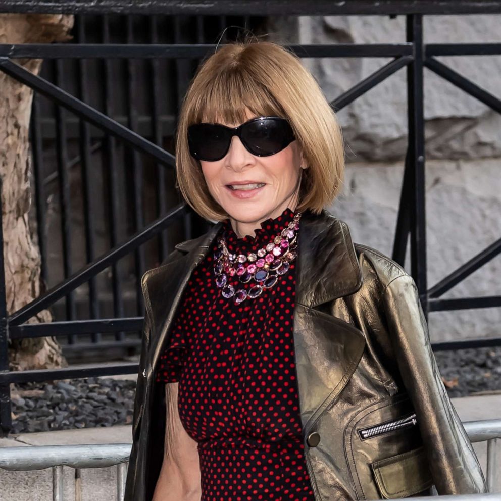 Vogue' Editor In Chief Anna Wintour Ditches Signature Style For An Athleisure Look
