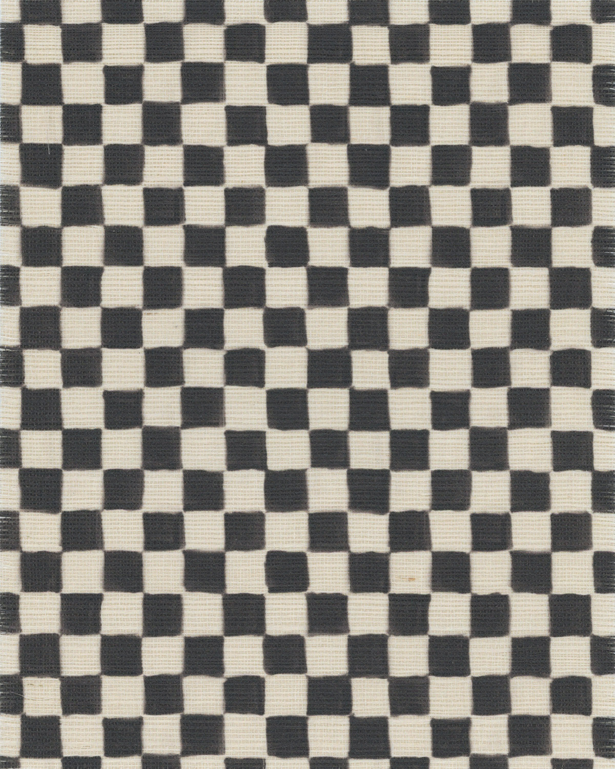Checkered Wallpaper. Grasscloth & Contract Grade