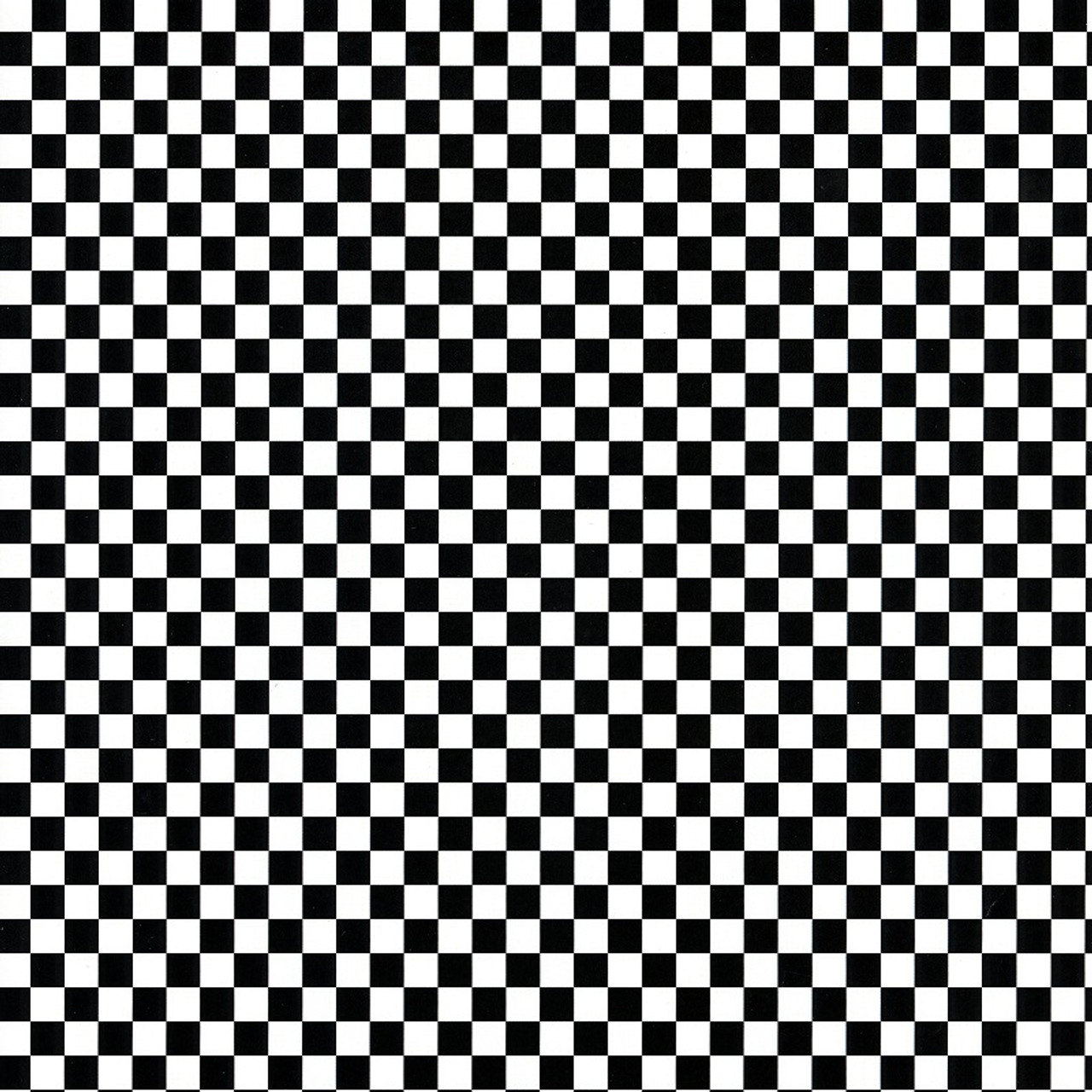 IBM1981 and White Check Dollhouse Miniatures