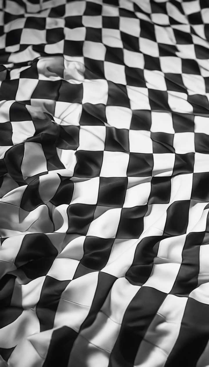 A Close Up Of A Checkered Black And White Pattern Illuminated By Soft Morning Light. Wallpaper [22b61a6733e6448c8bbb] By Wallpaper HD