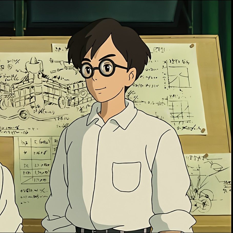 Ide jiro horikoshi terbaik. kartun, animasi, gambar anime