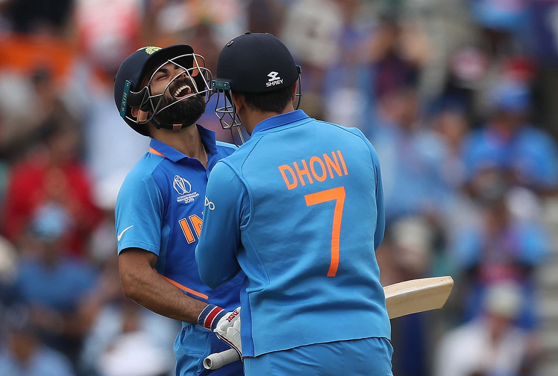 Virat Kohli And Dhoni Wallpaper
