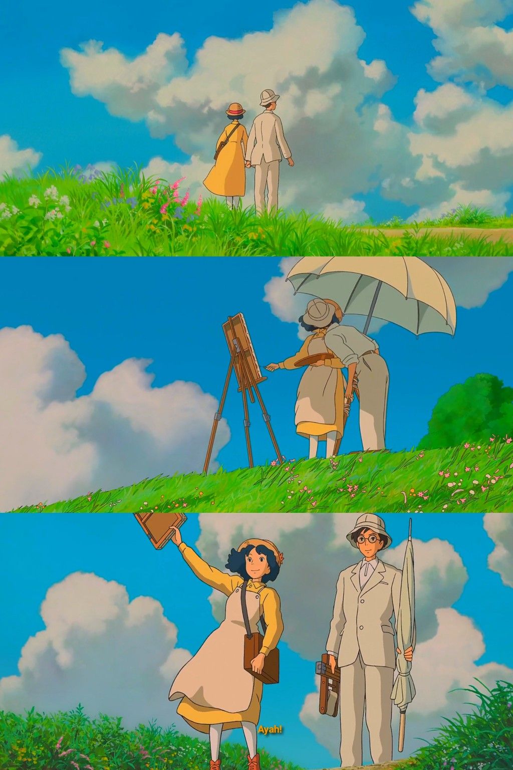 jiro horikoshi and naoko satomi THE WIND RISES