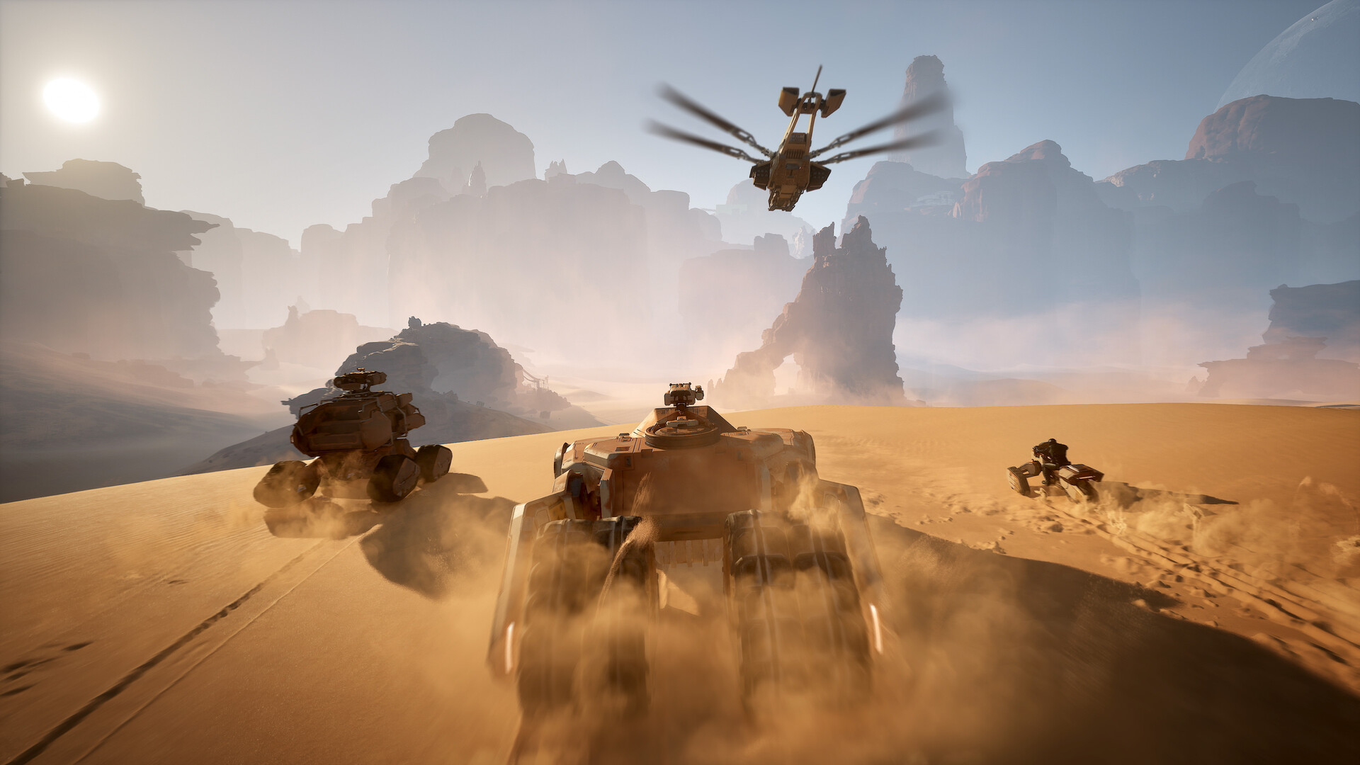 Dune: Awakening players' wishes have been granted as the MMO's Deep Desert PvP endgame is now almost half PvE thanks to a new test patch