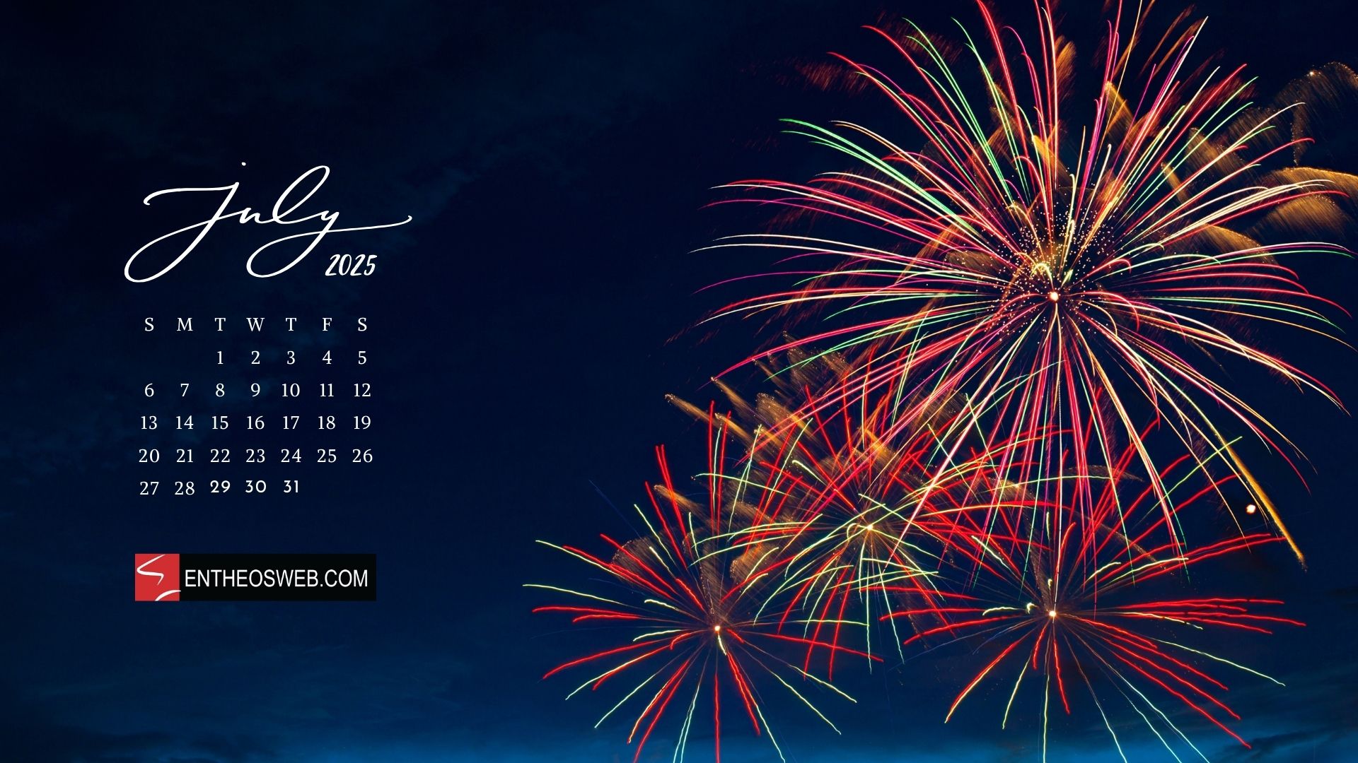 July 2025 Desktop Wallpaper